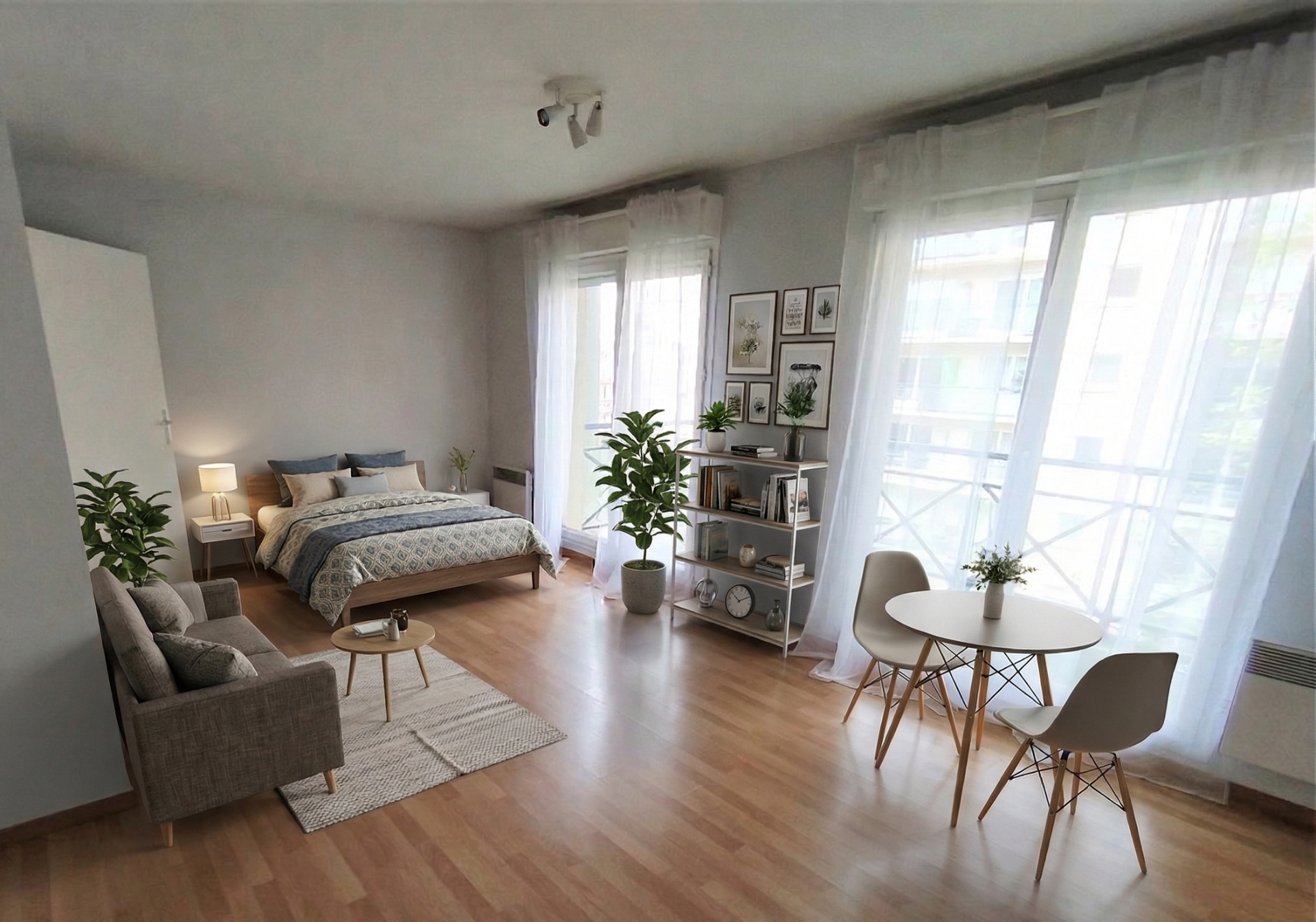 Ous vieux lille studio non meuble Photo 3 - Le Lion Immobilier