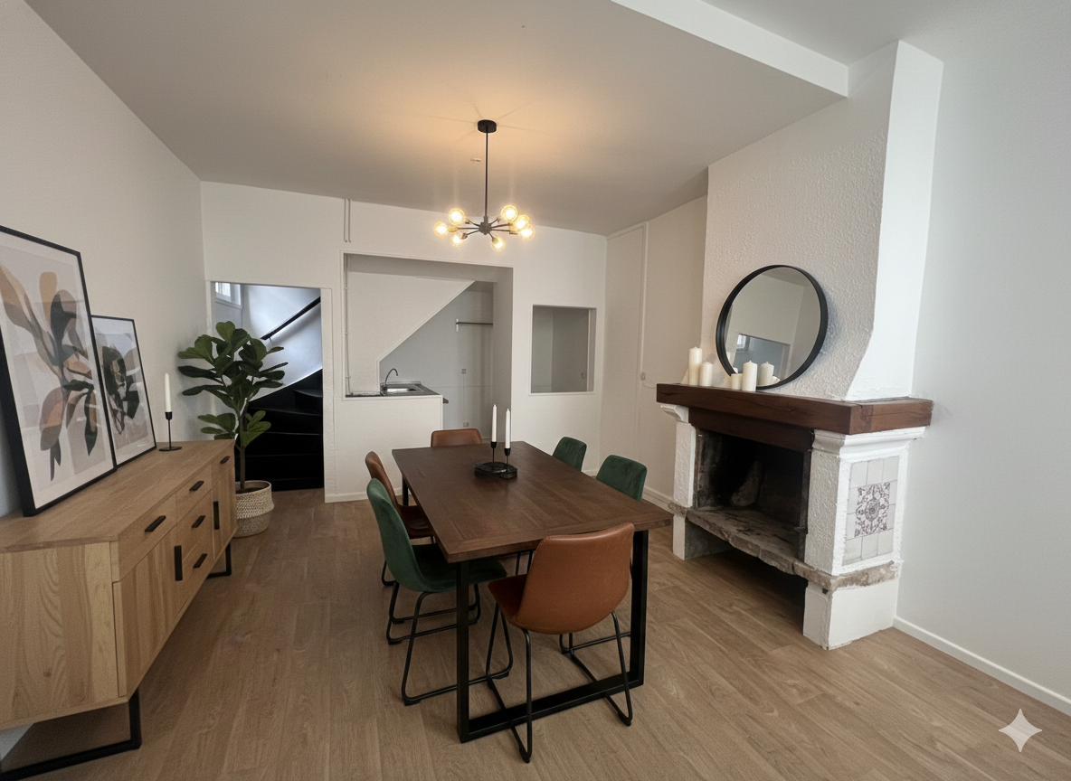Pjr vieux lille triplex non meuble Photo 1 - Le Lion Immobilier