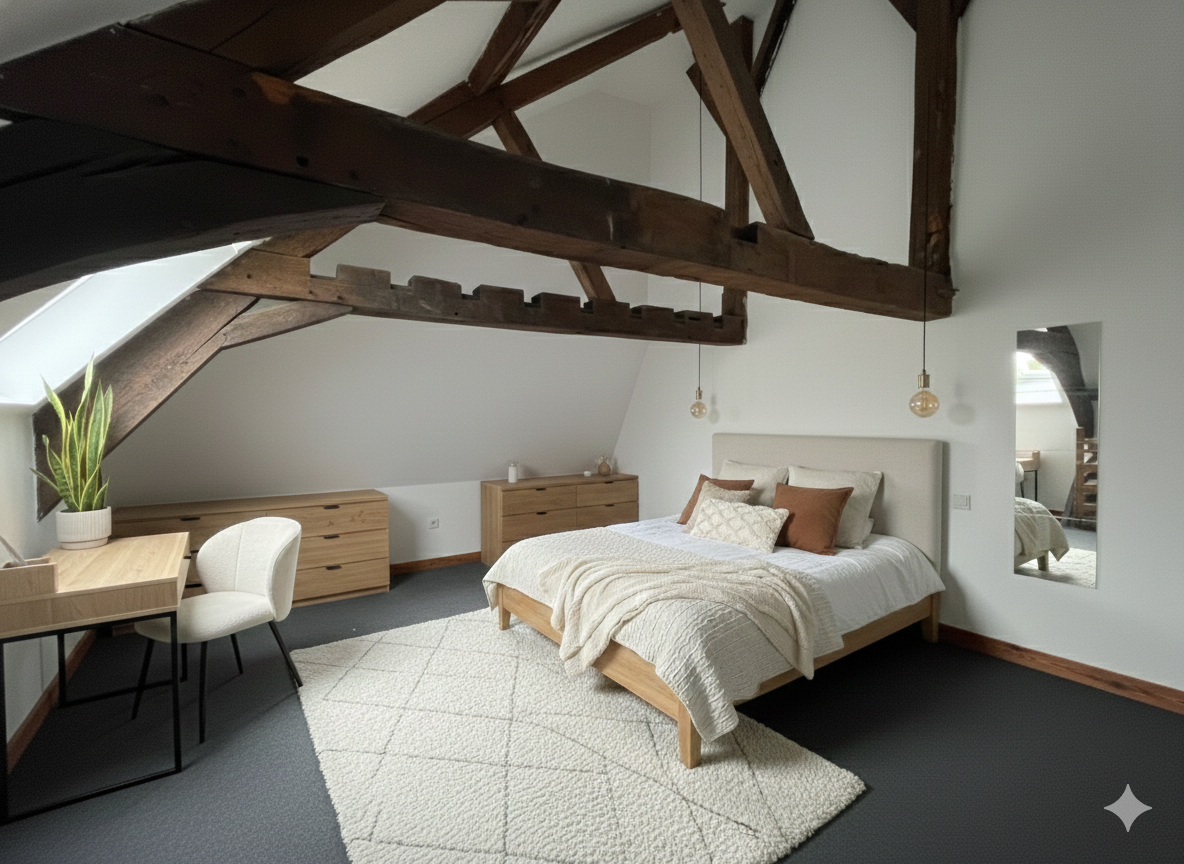 Pjr vieux lille triplex non meuble Photo 13 - Le Lion Immobilier