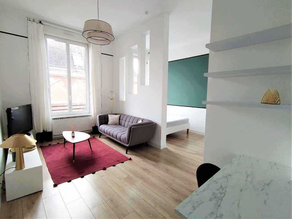 Vmm lille centre magnifique type 1 bis meuble Photo 1 - Le Lion Immobilier