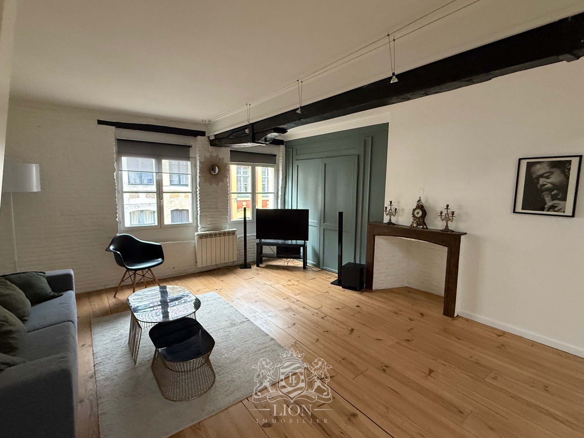 Vpt vieux lille t3 en duplex avec terrasse Photo 7 - Le Lion Immobilier