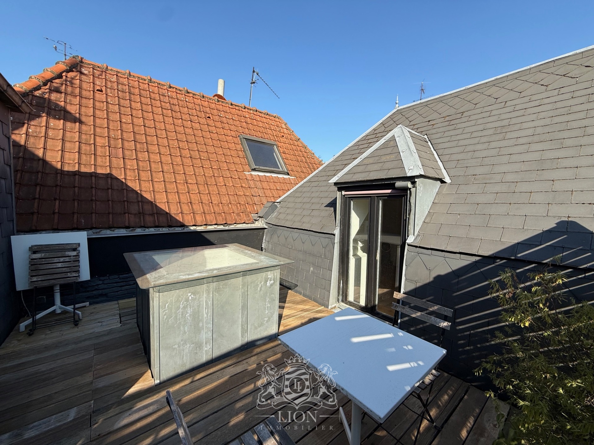 Vpt vieux lille t3 en duplex avec terrasse Photo 8 - Le Lion Immobilier