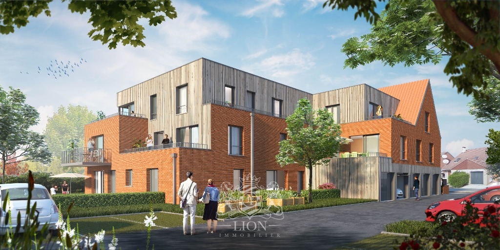 Premesques appart t3 2 chb balcon garage et parking Photo 1 - Le Lion Immobilier