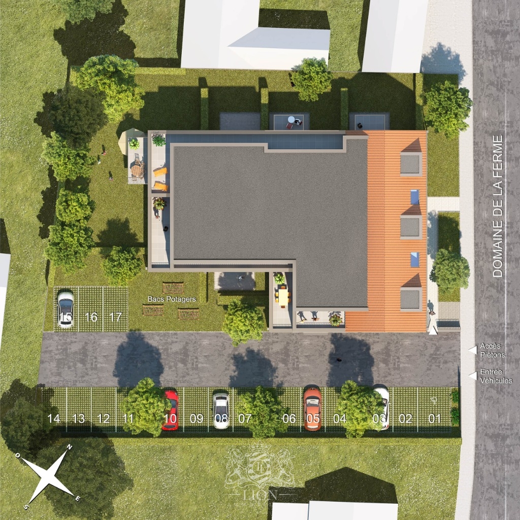 Premesques appart t3 2 chb balcon garage et parking Photo 3 - Le Lion Immobilier