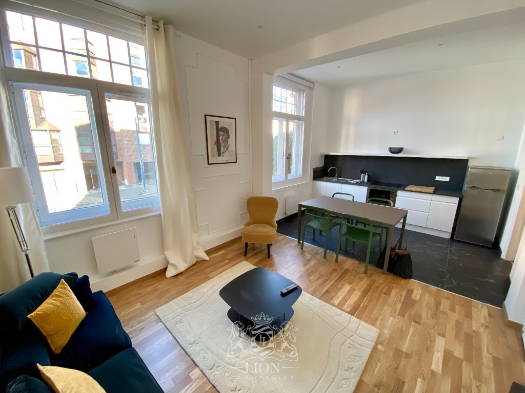 Wnv croix centre magnifique t1 bis meuble Photo 2 - Le Lion Immobilier