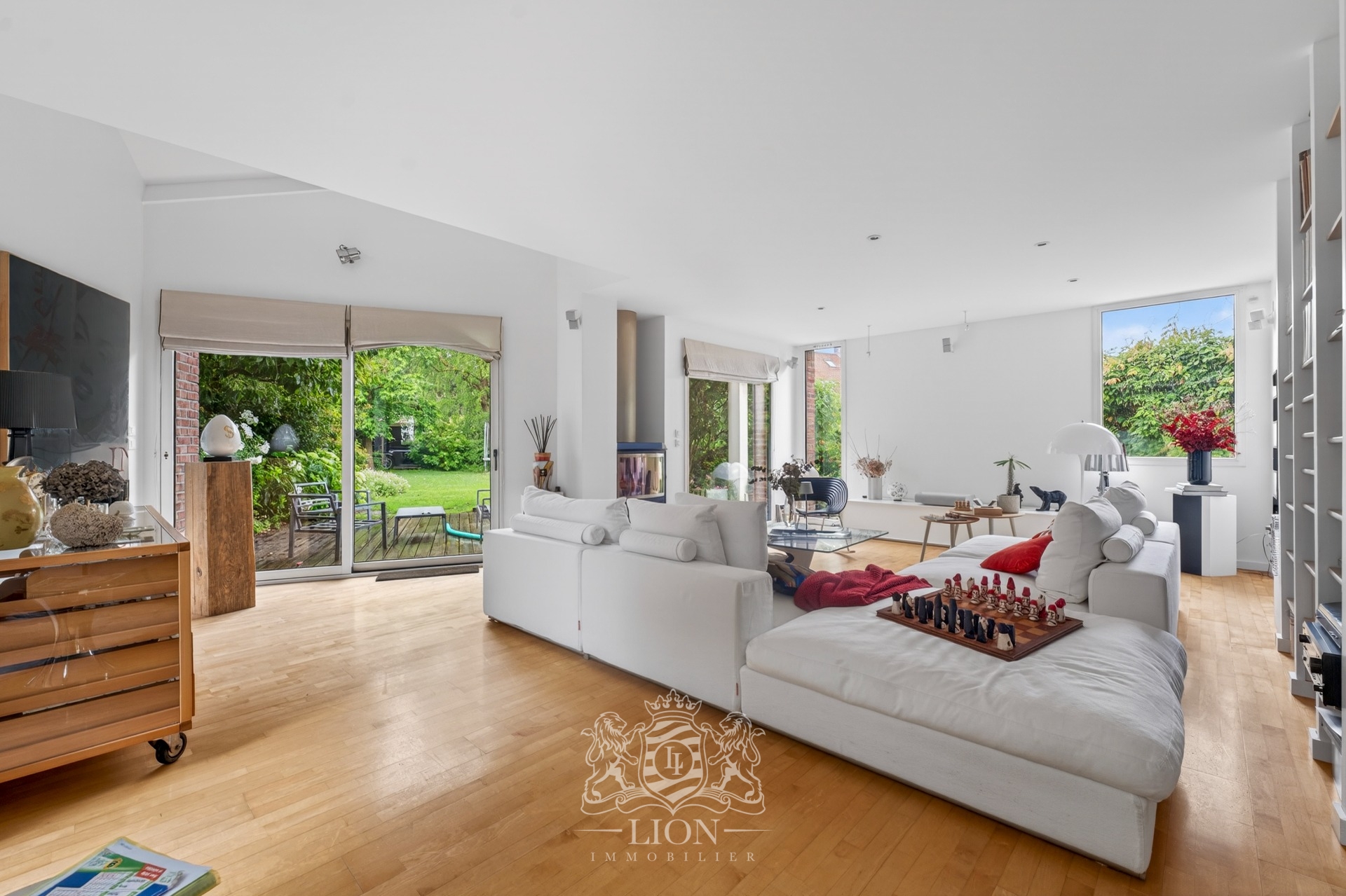 Ascq maison individuelle 5 chambres bureau et piscine Photo 4 - Le Lion Immobilier Ascq maison individuelle 5 chambres bureau et piscine Photo 4 - Le Lion Immobilier