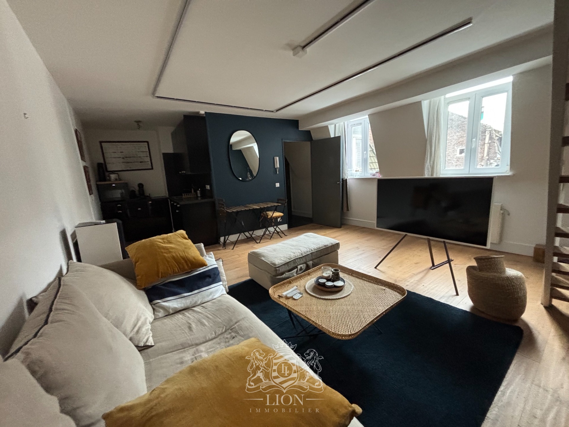 Vieux lille triangle d or t2 dernier etage Photo 3 - Le Lion Immobilier