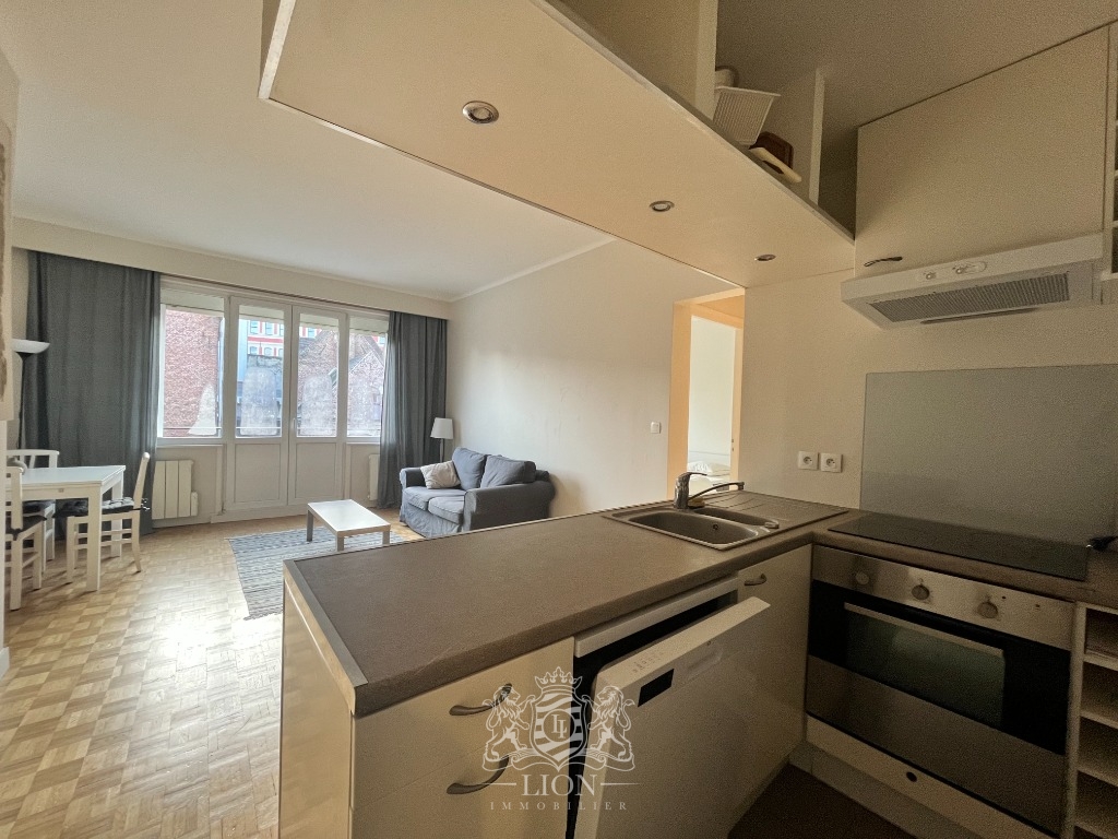 Xng vieux lille appartement t3 meuble avec parking Photo 2 - Le Lion Immobilier