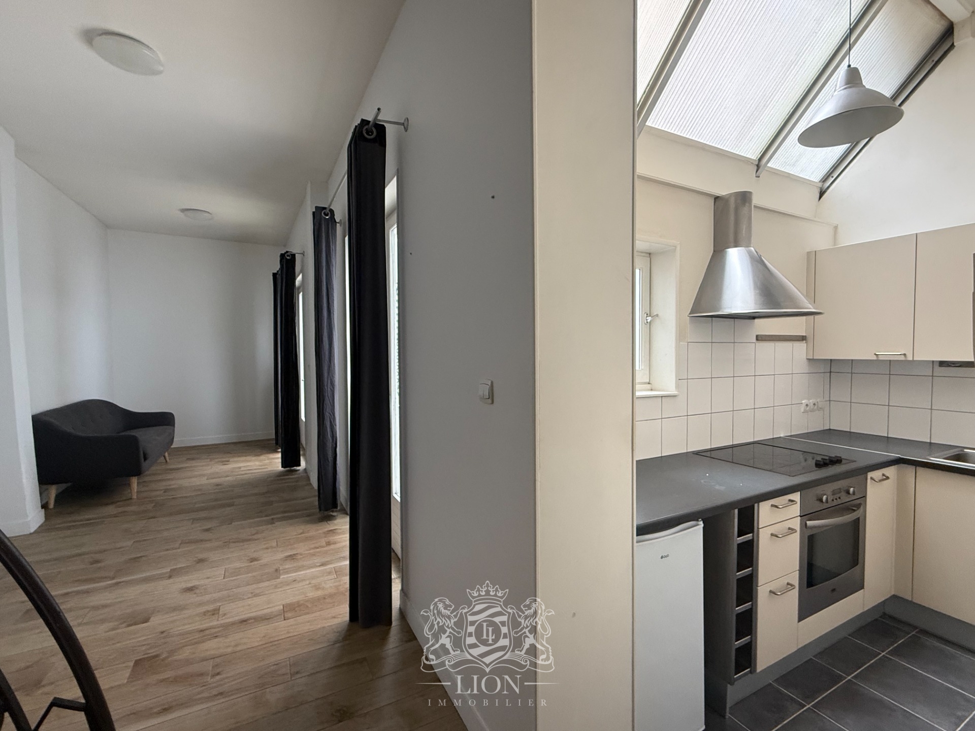 Zct lille centre t2 en duplex avec cour privative Photo 3 - Le Lion Immobilier
