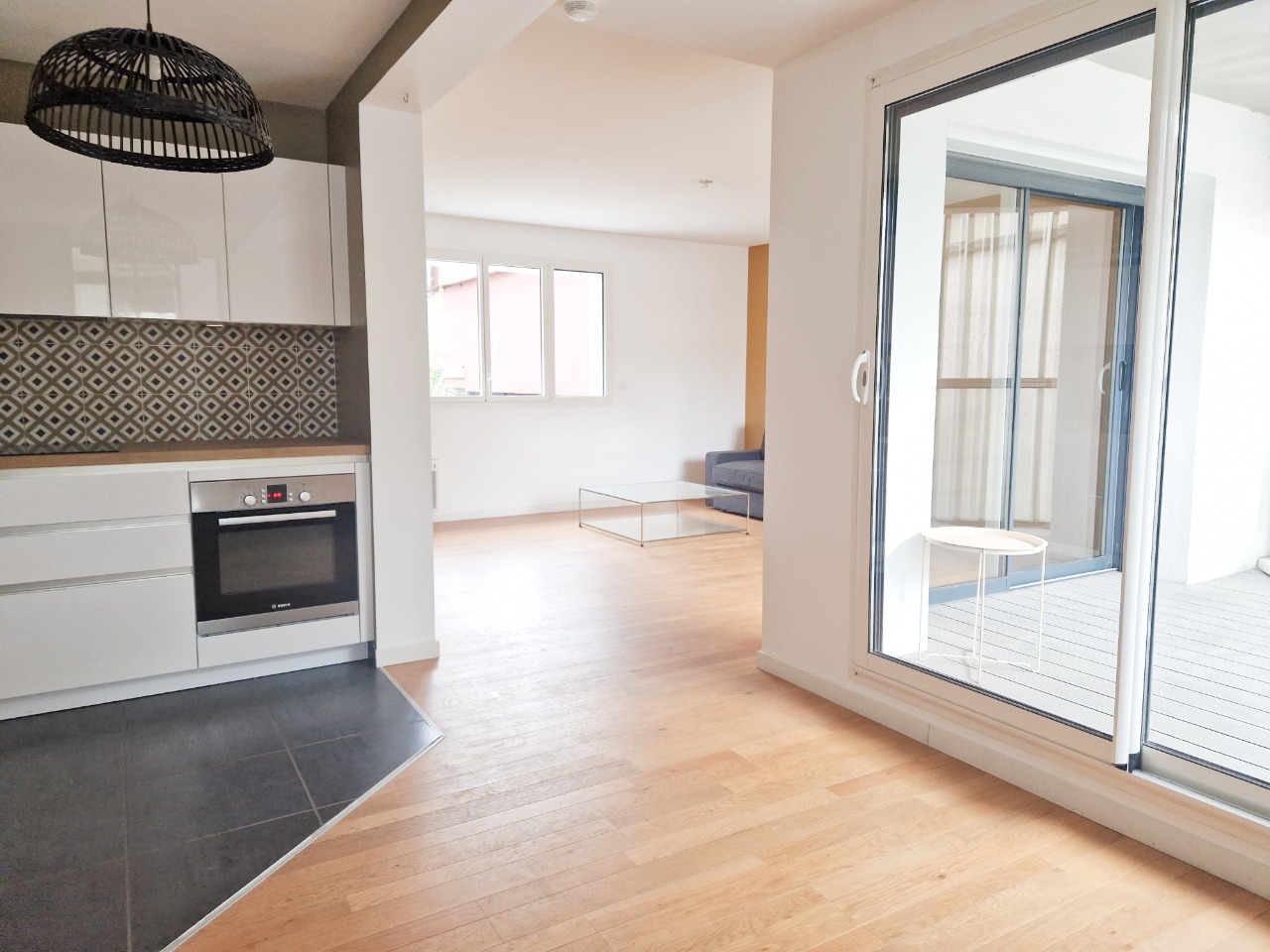 Vieux lille   carnot appartement t3 avec terrasse Photo 2 - Le Lion Immobilier