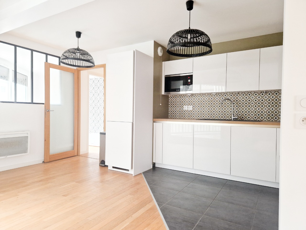 Vieux lille   carnot appartement t3 avec terrasse Photo 3 - Le Lion Immobilier