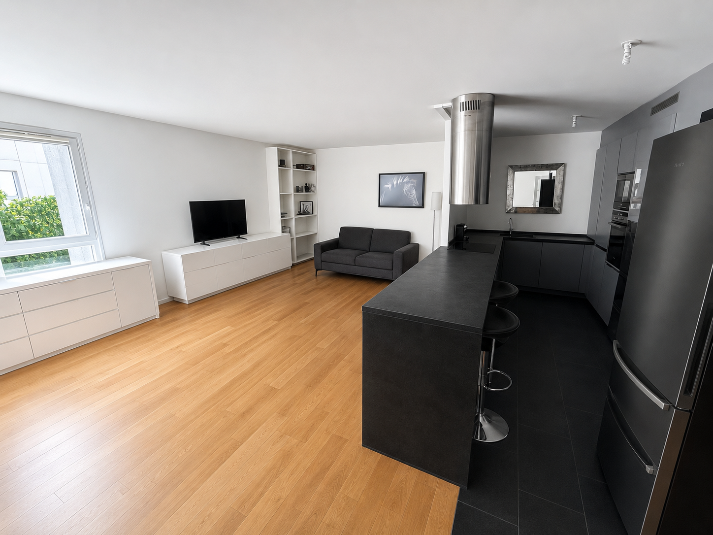 Abid vieux lille t3 non meuble avec garage Photo 3 - Le Lion Immobilier