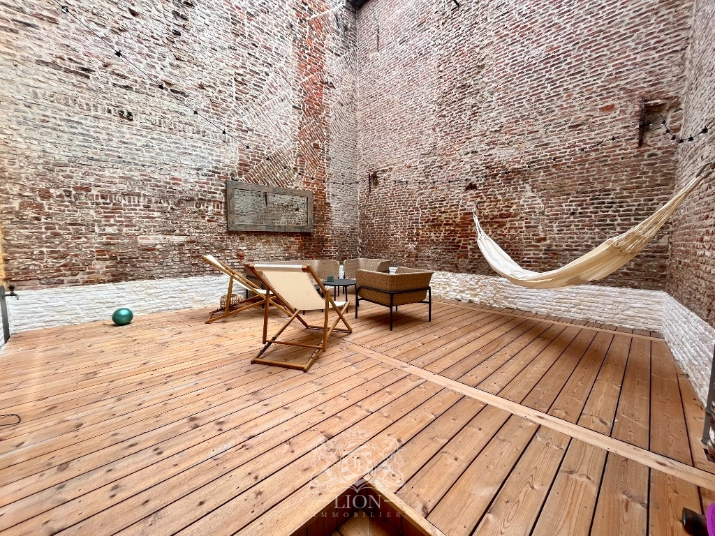 Abtj vieux lille maison meublee avec terrasse et parking Photo 2 - Le Lion Immobilier
