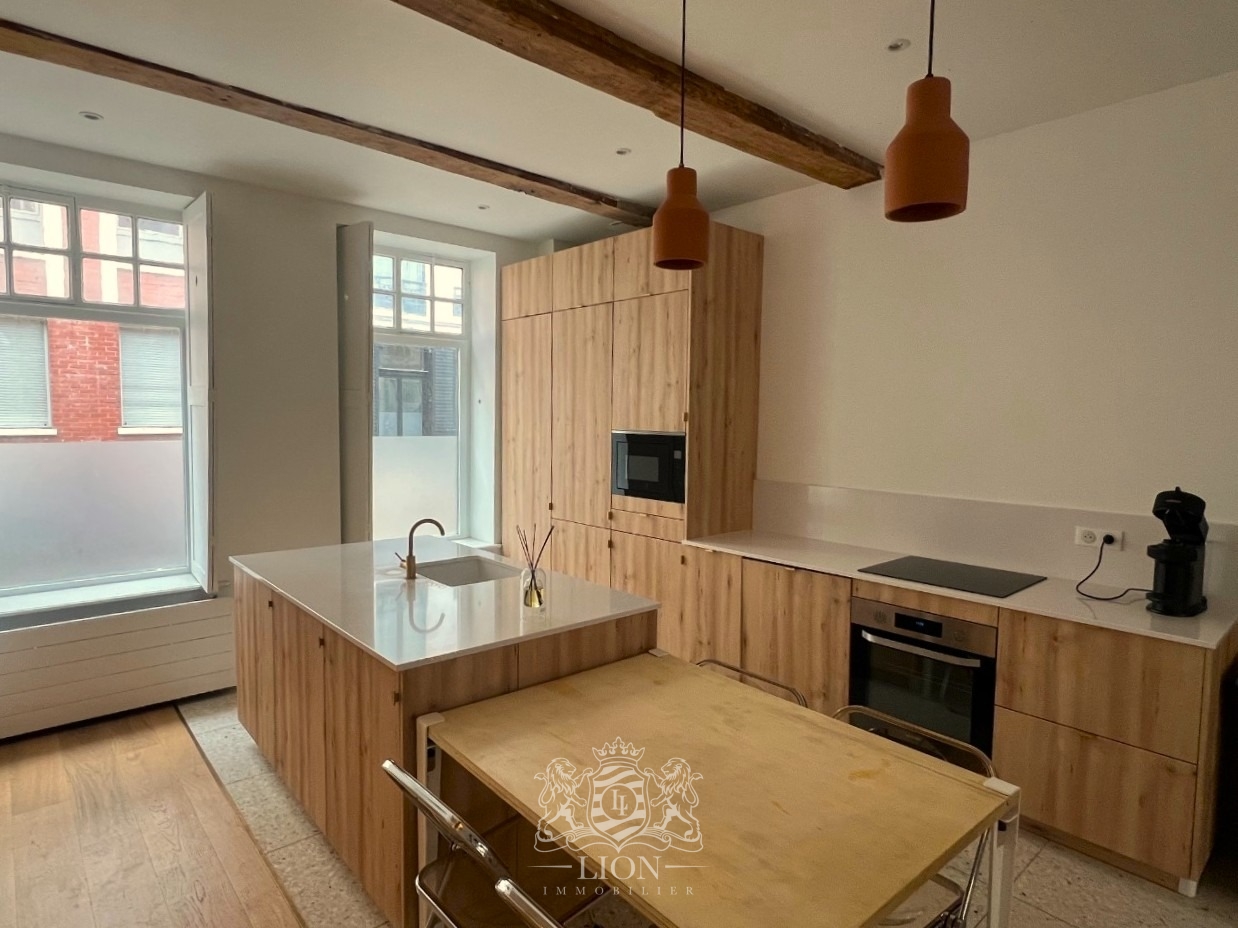 Abtj vieux lille maison meublee avec terrasse et parking Photo 4 - Le Lion Immobilier