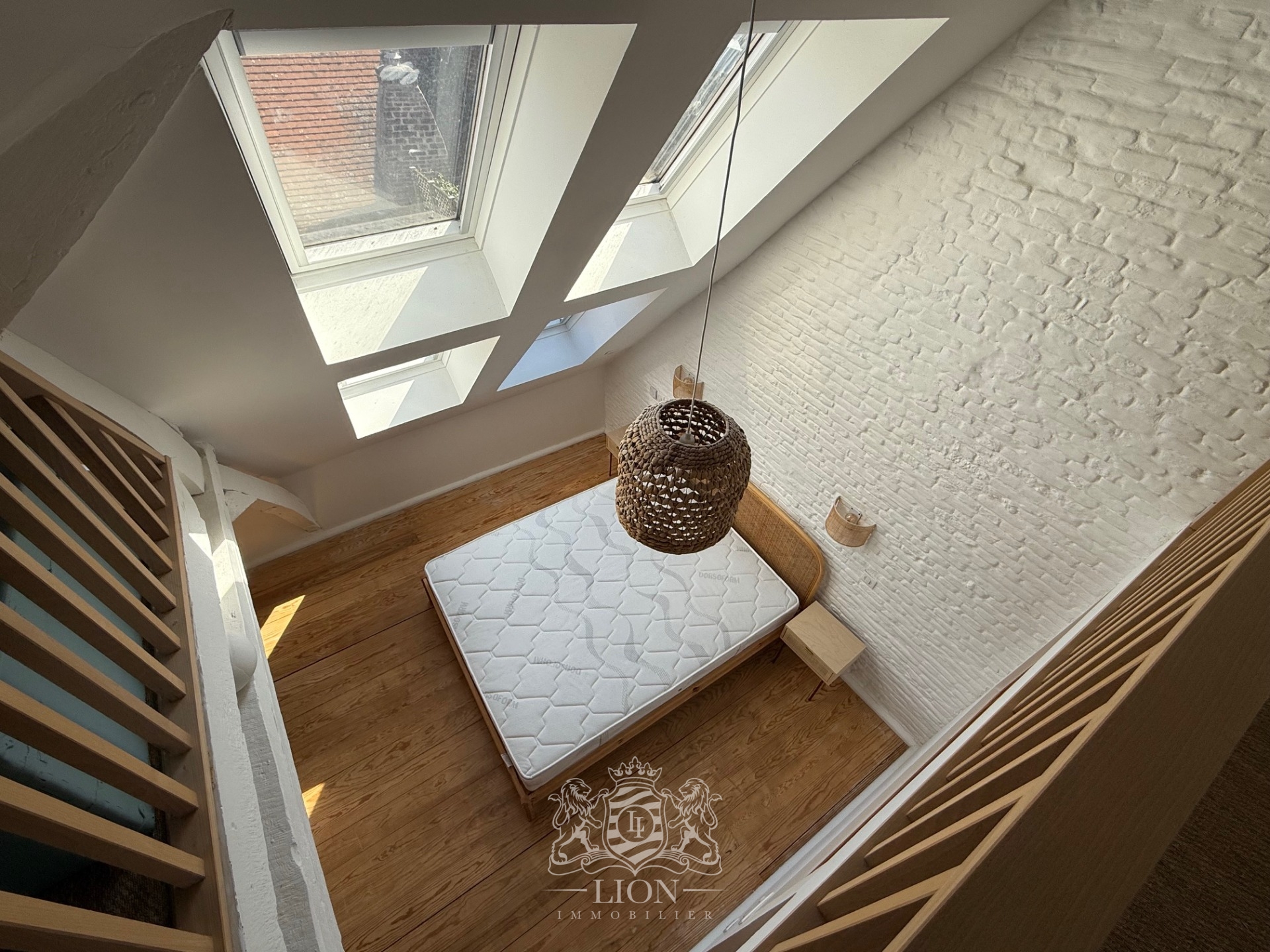 Abtj vieux lille maison meublee avec terrasse et parking Photo 7 - Le Lion Immobilier