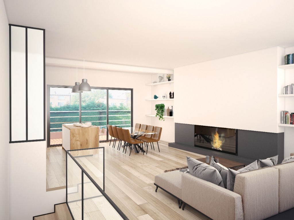 Splendide maison d architecte neuve garage 2 voitures Photo 4 - Le Lion Immobilier