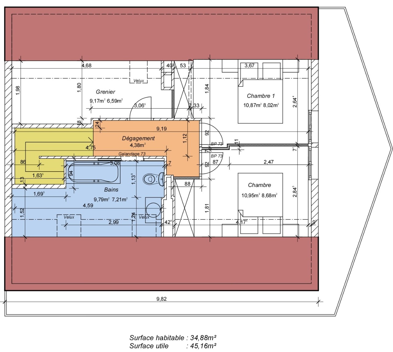 Semi individuelle avec double garage proche transport Photo 12 - Le Lion Immobilier