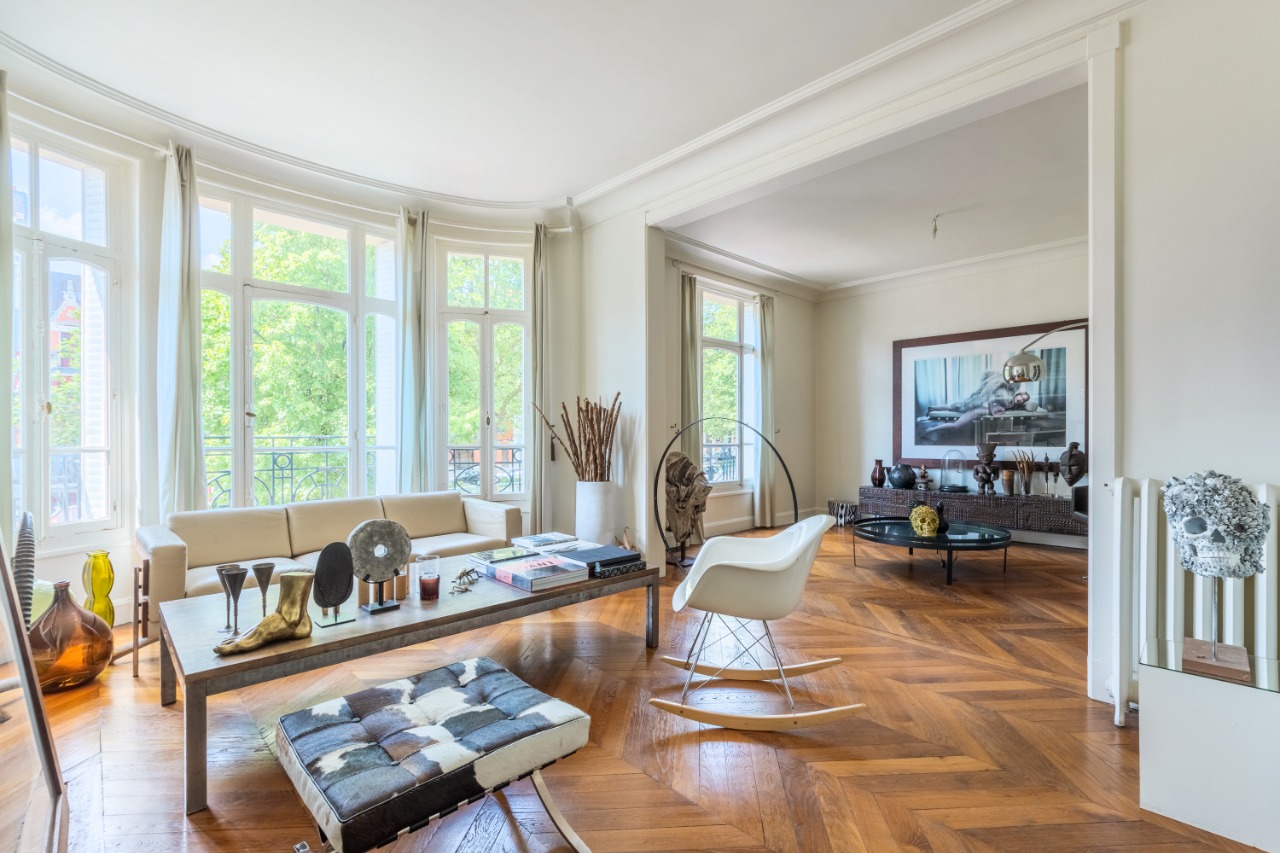 Appartement haussmannien arty