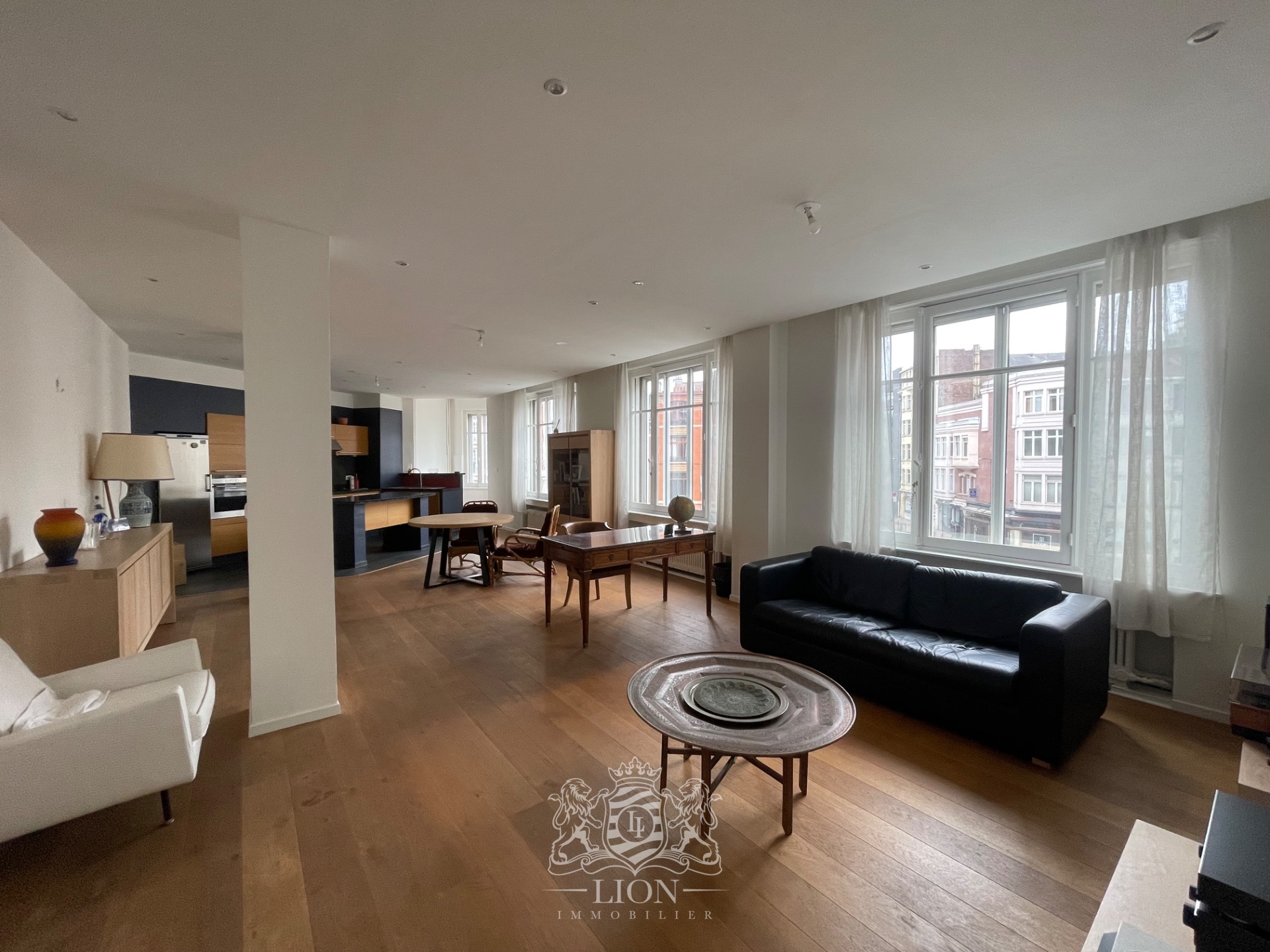 Hyper centre  appartement bourgeois 3 chambres parking Photo 1 - Le Lion Immobilier