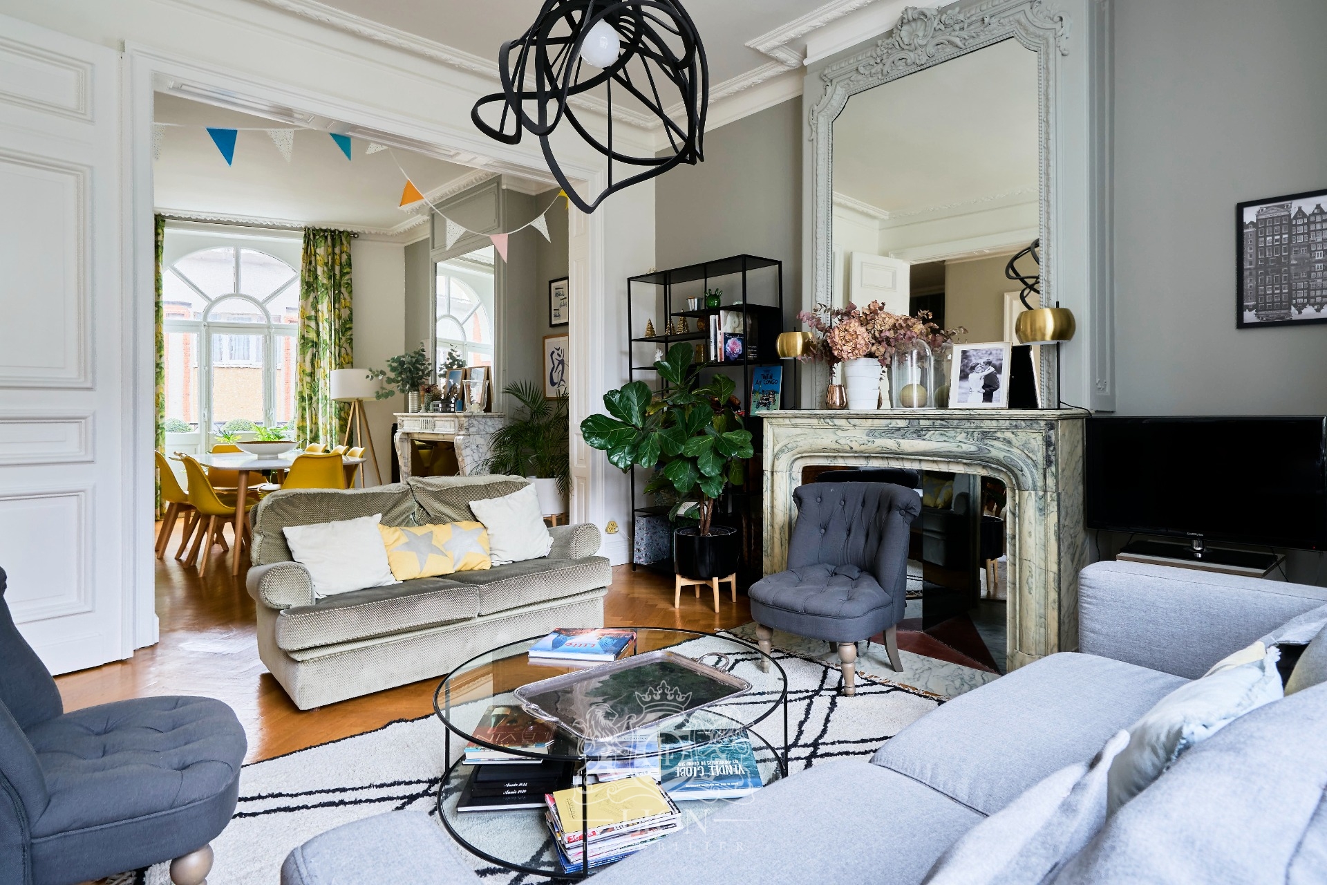 Appartement haussmannien proche grand place Photo 2 - Le Lion Immobilier
