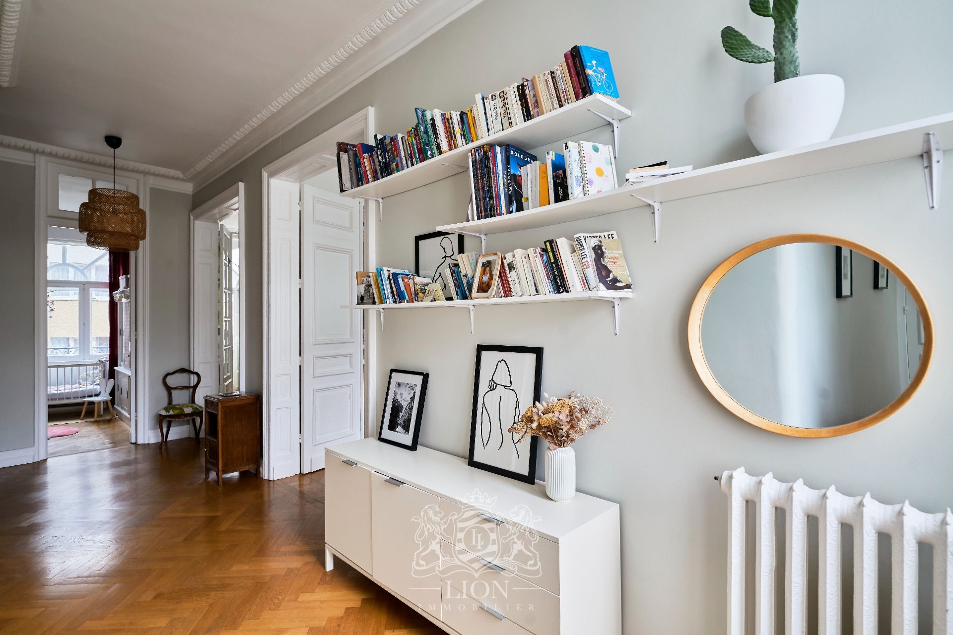 Appartement haussmannien proche grand place Photo 4 - Le Lion Immobilier