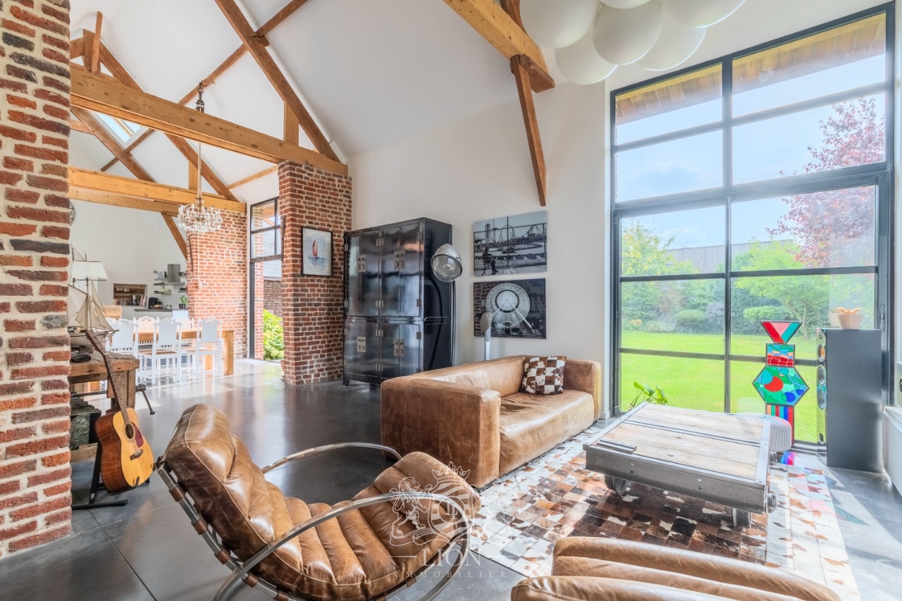 Superbe corps de ferme jardin et piscine  Photo 3 - Le Lion Immobilier