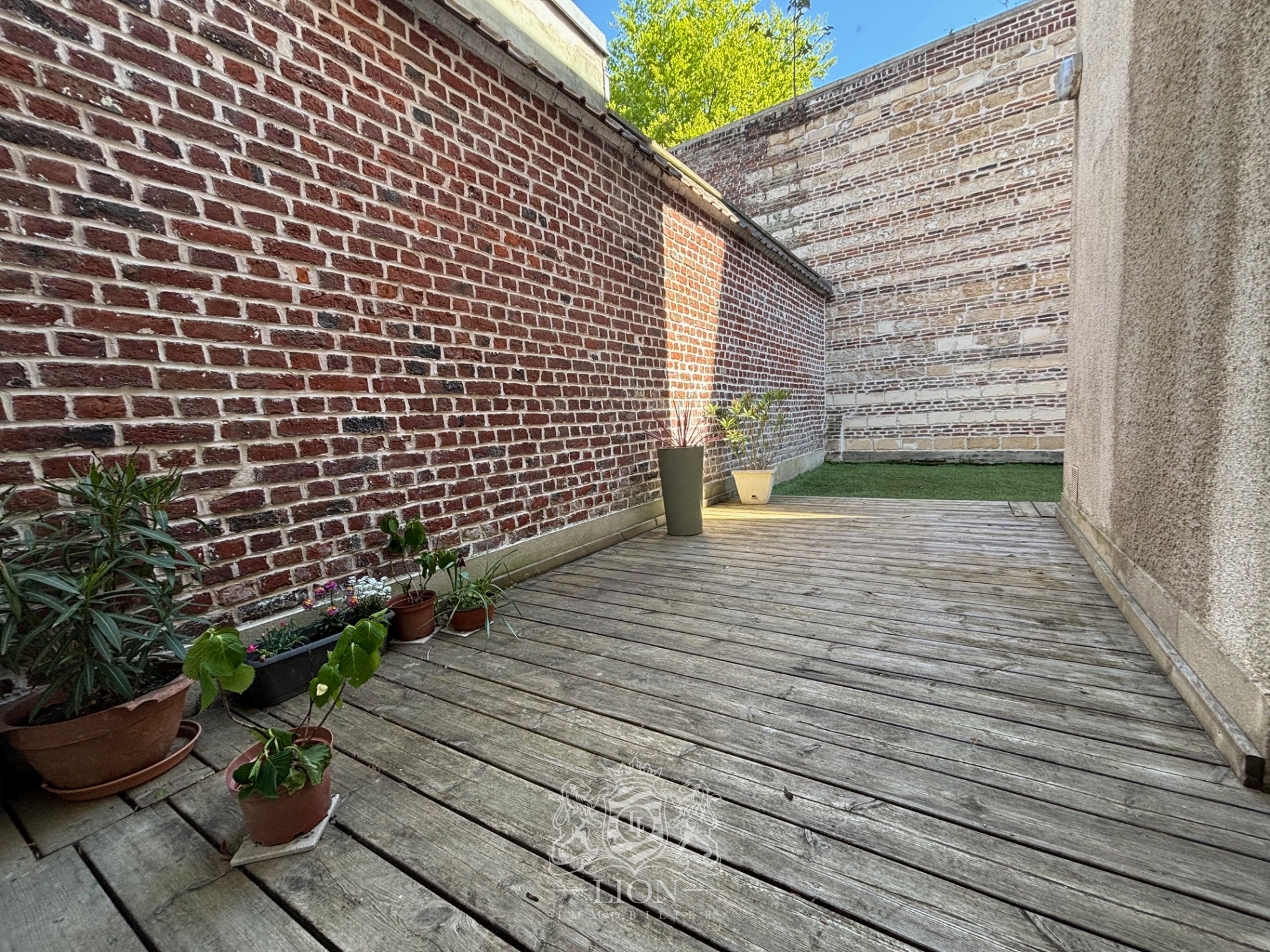 Vauban maison avec terrasse jardin de ville Photo 4 - Le Lion Immobilier