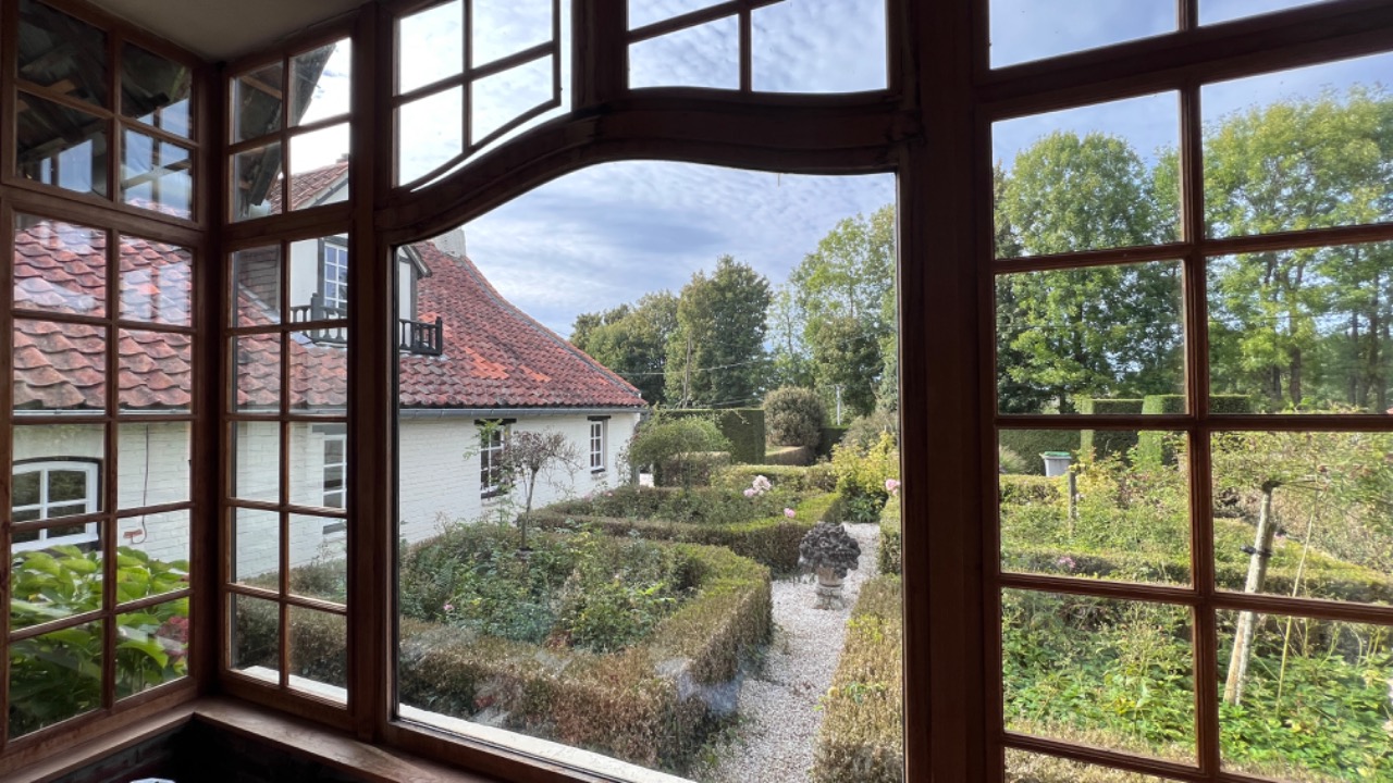 Sublime ferme au carre de la fin du 18eme dans un parc Photo 7 - Le Lion Immobilier