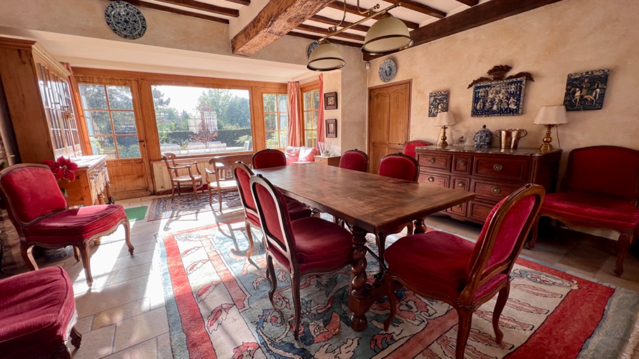 Sublime ferme au carre de la fin du 18eme dans un parc Photo 8 - Le Lion Immobilier