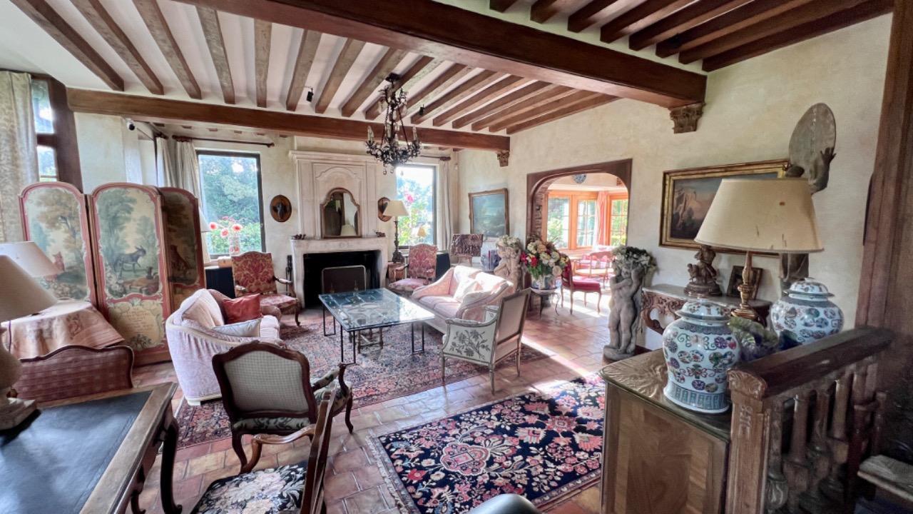 Sublime ferme au carre de la fin du 18eme dans un parc Photo 9 - Le Lion Immobilier