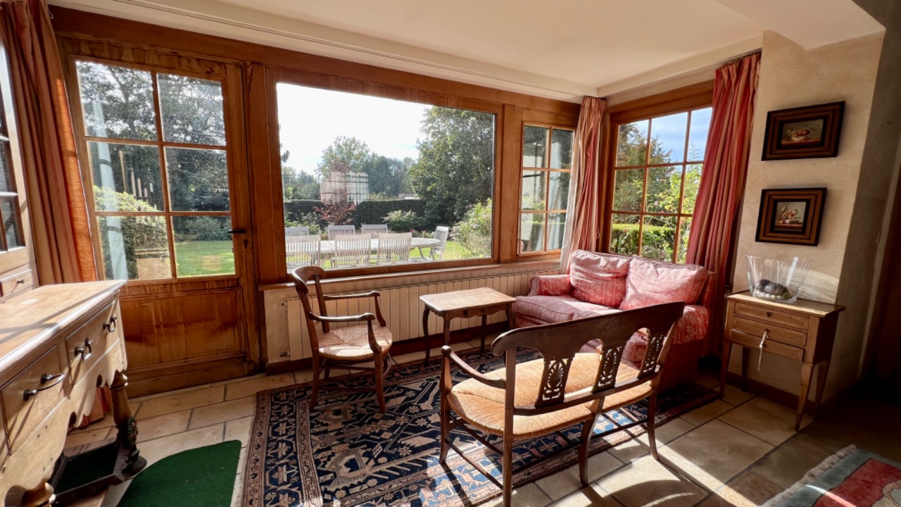 Sublime ferme au carre de la fin du 18eme dans un parc Photo 10 - Le Lion Immobilier