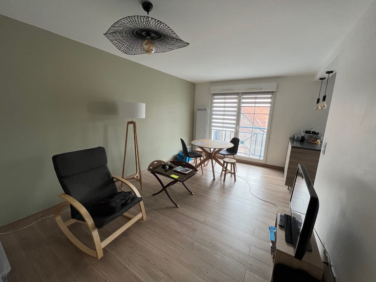 Ahof vieux lille t2 meuble avec balcon et parking Photo 3 - Le Lion Immobilier