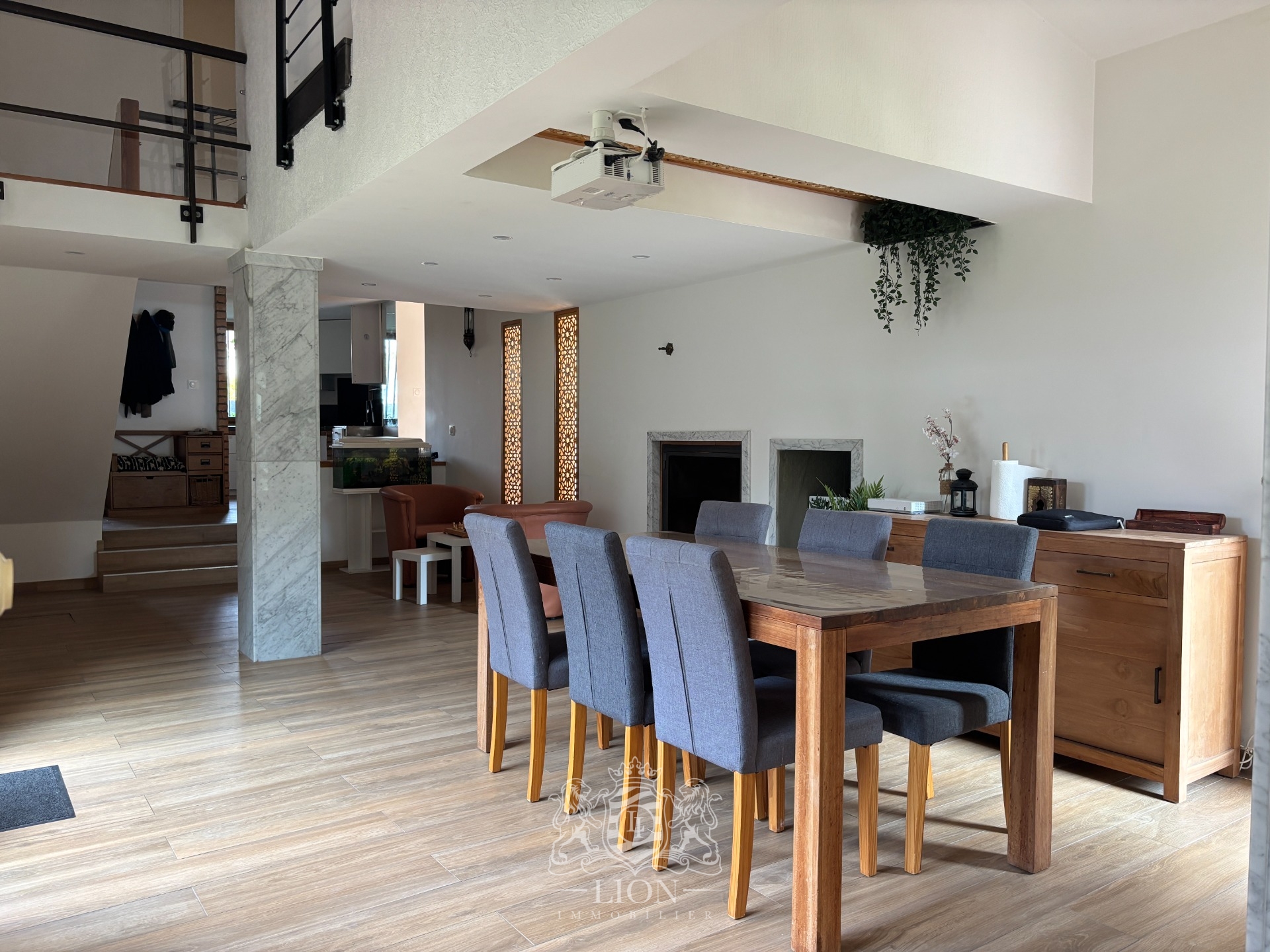 Maison individuelle d architecte semi plain pied Photo 1 - Le Lion Immobilier