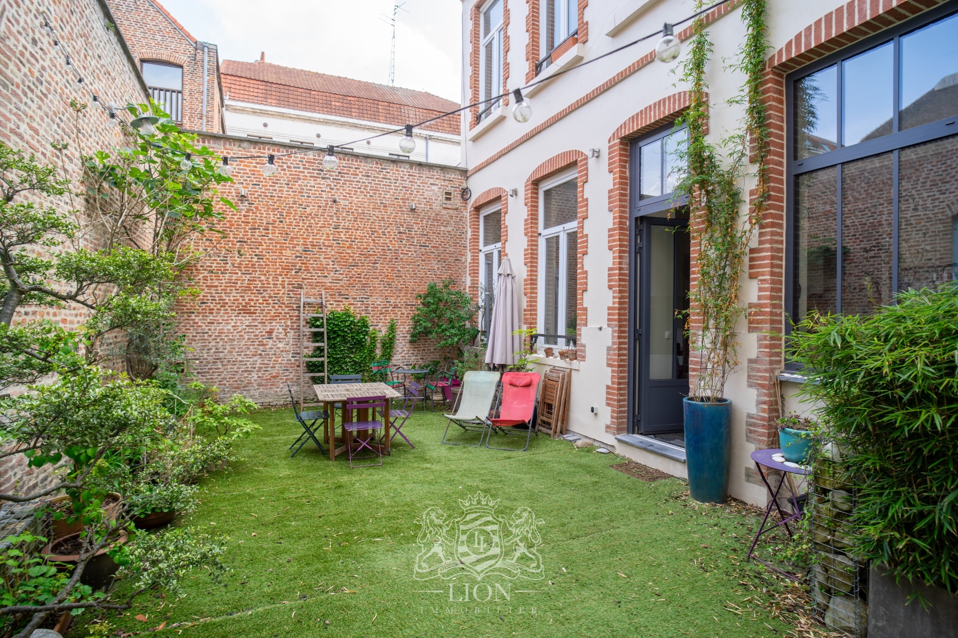 Vieux lille large maison de famille avec jardin et parking Photo 7 - Le Lion Immobilier