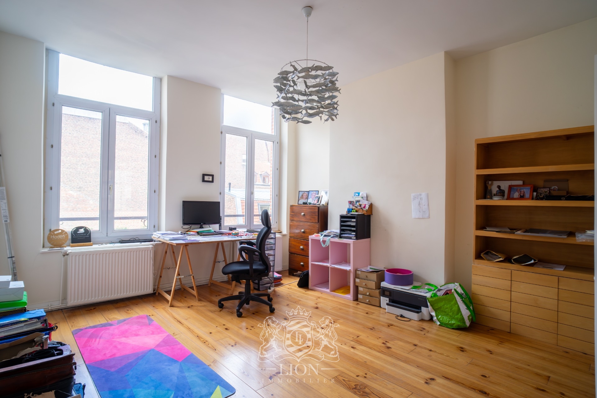 Vieux lille large maison de famille avec jardin et parking Photo 12 - Le Lion Immobilier