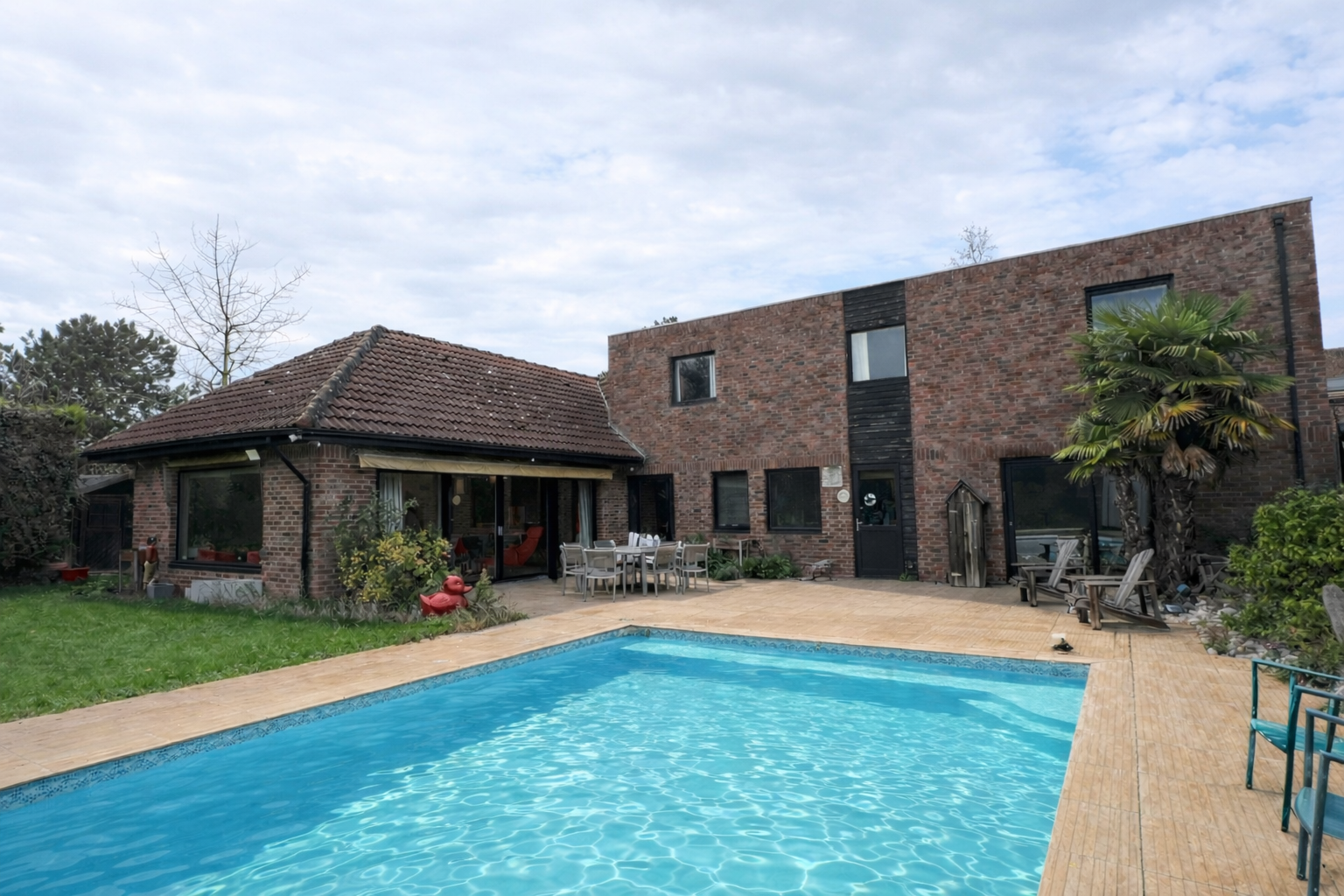 Maison individuelle avec piscine au coeur d ascq Photo 2 - Le Lion Immobilier Maison individuelle avec piscine au coeur d ascq Photo 2 - Le Lion Immobilier