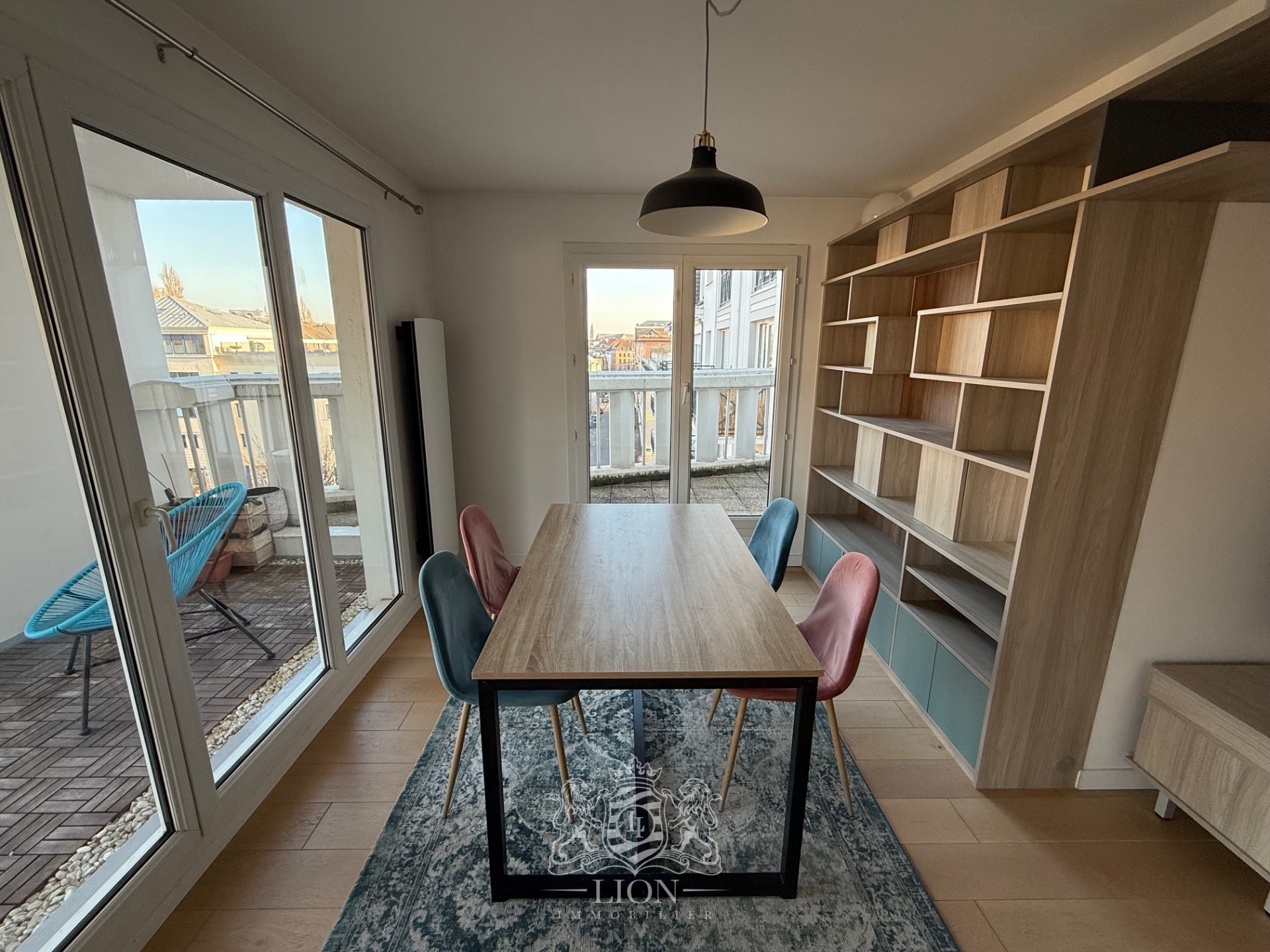 Ajjc vieux lille t2 meuble avec terrasse et parking Photo 6 - Le Lion Immobilier