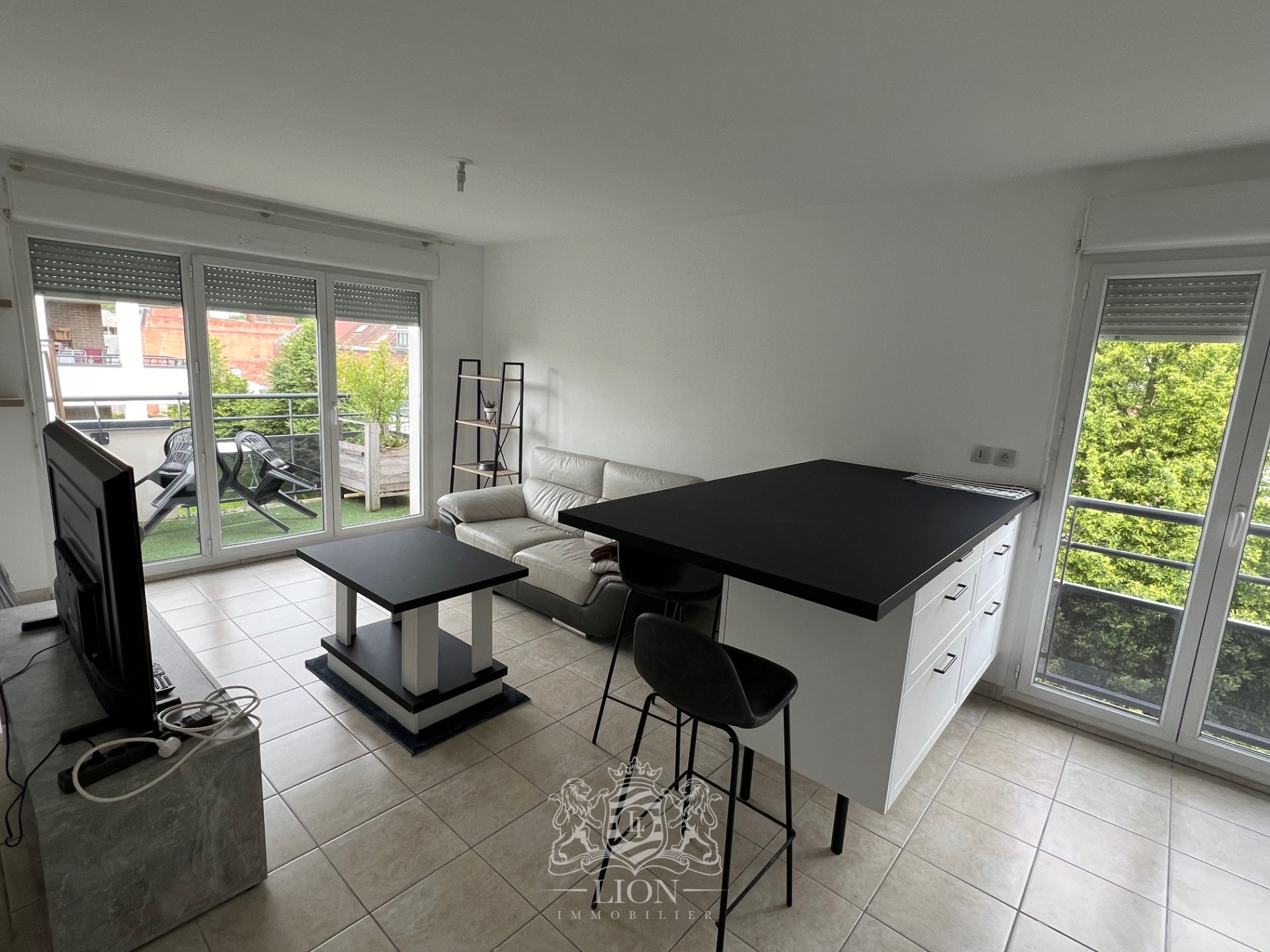 Saint andre lez lille t3 meuble avec parking piscine Photo 6 - Le Lion Immobilier
