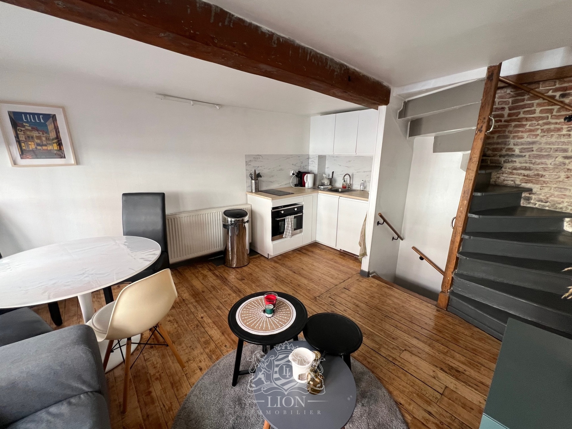Akup lille hyper centre maison de ville 68 m Photo 1 - Le Lion Immobilier