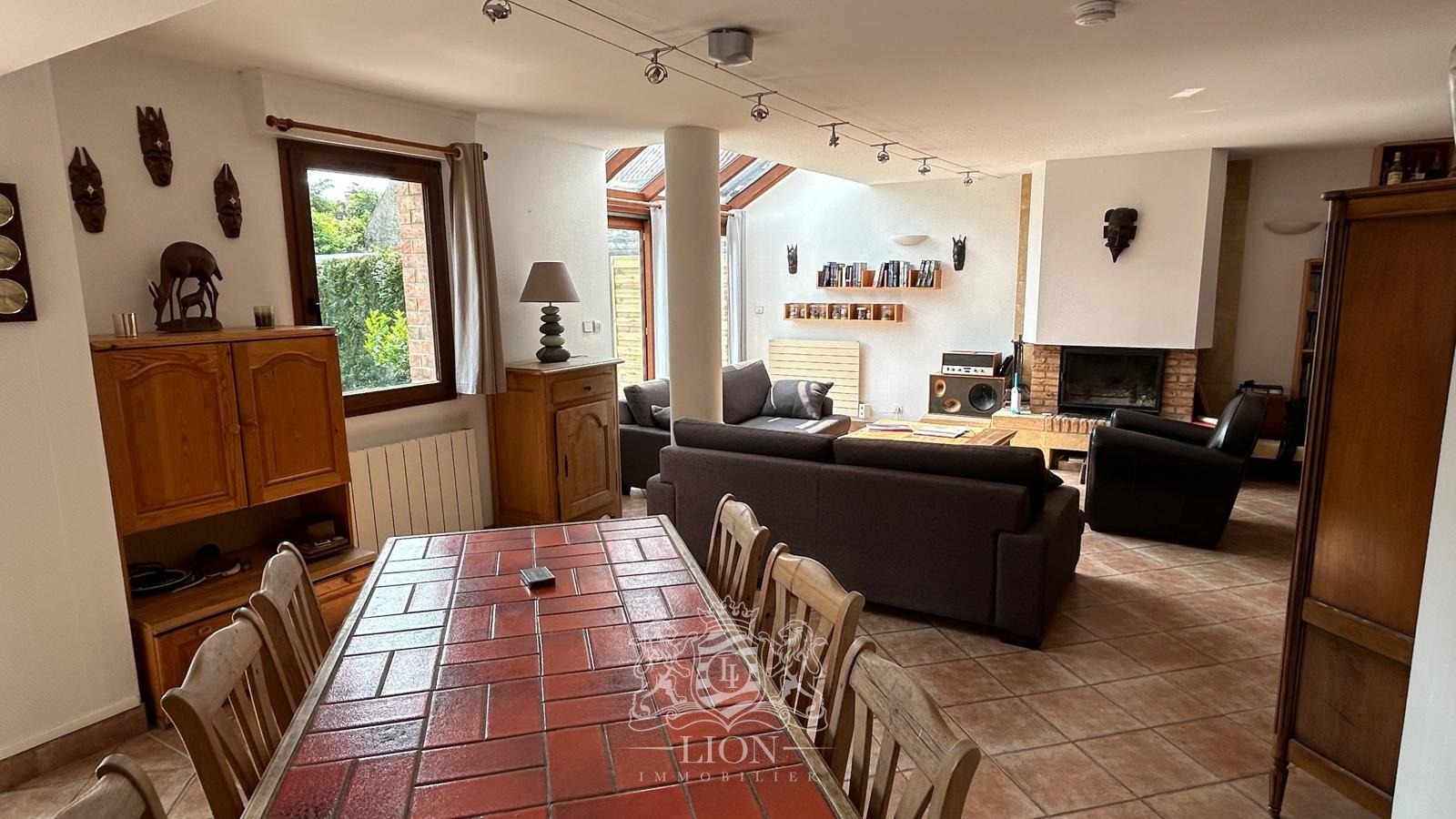 Charmante maison 3 chambres bureau jardin et garage Photo 2 - Le Lion Immobilier