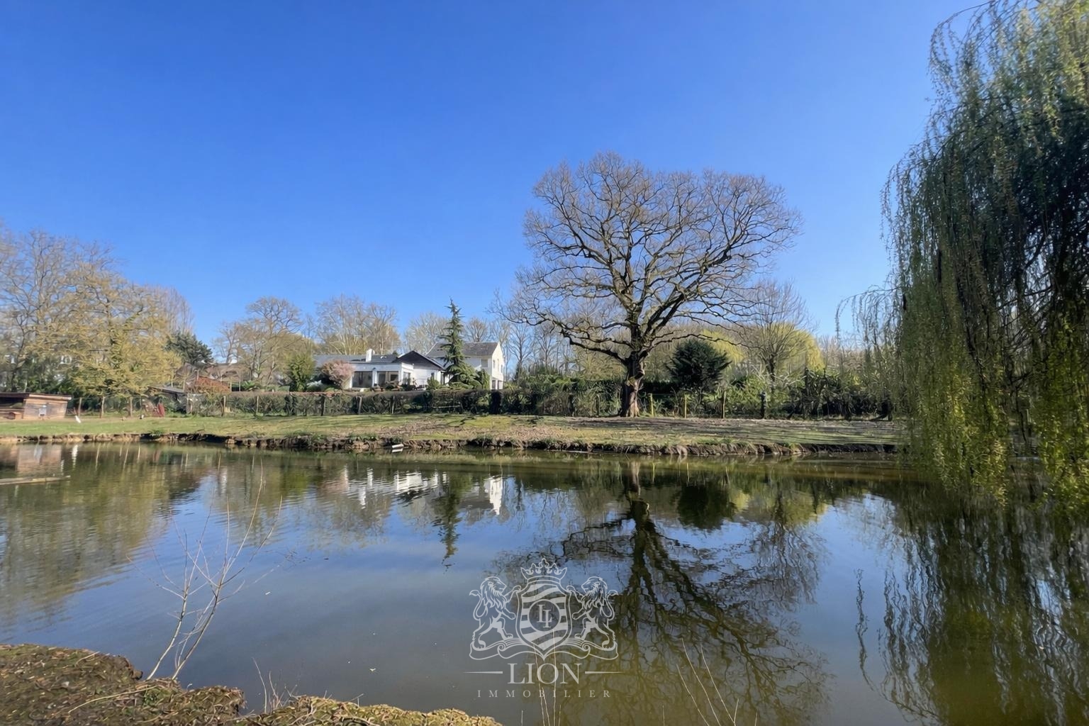 Aux portes de lambersart   villa en pleine nature Photo 1 - Le Lion Immobilier