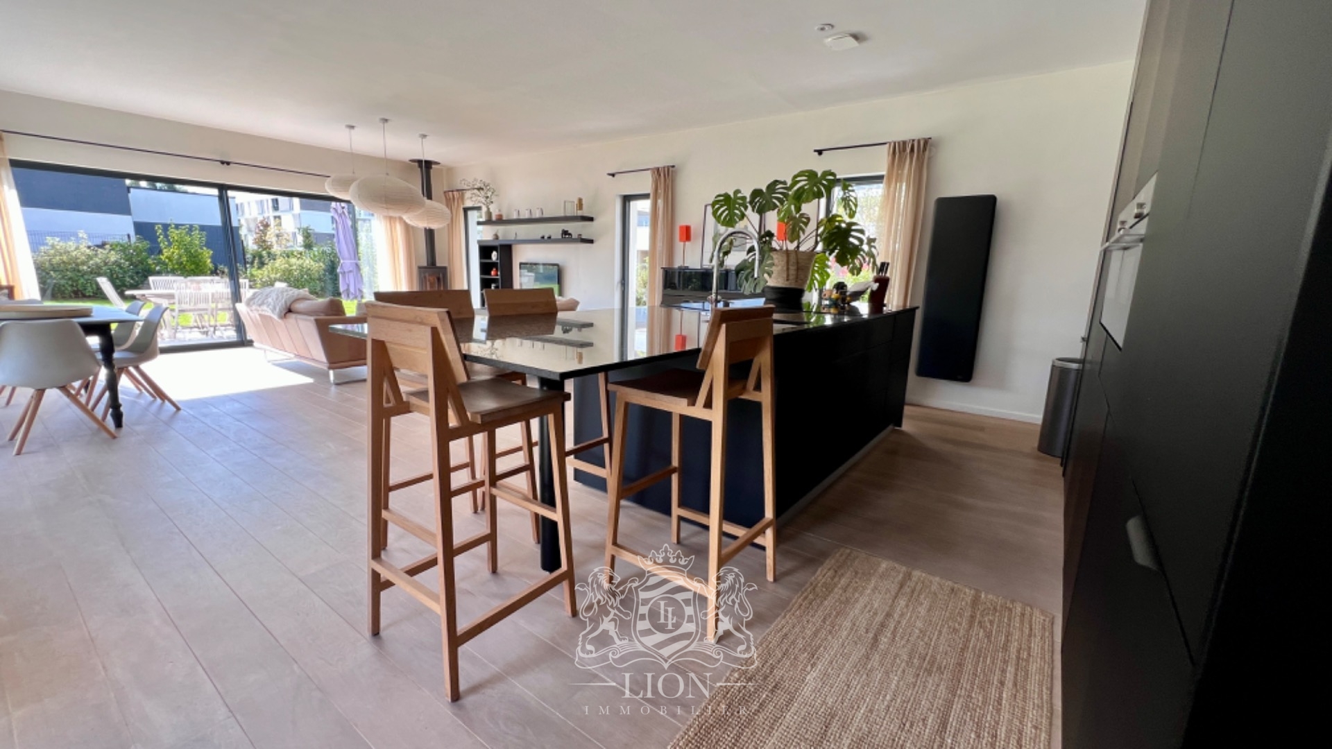 Maison cubique individuelle semi plain pied Photo 5 - Le Lion Immobilier