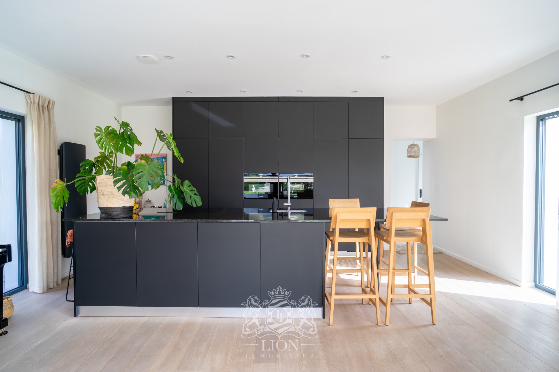 Maison cubique individuelle semi plain pied Photo 6 - Le Lion Immobilier