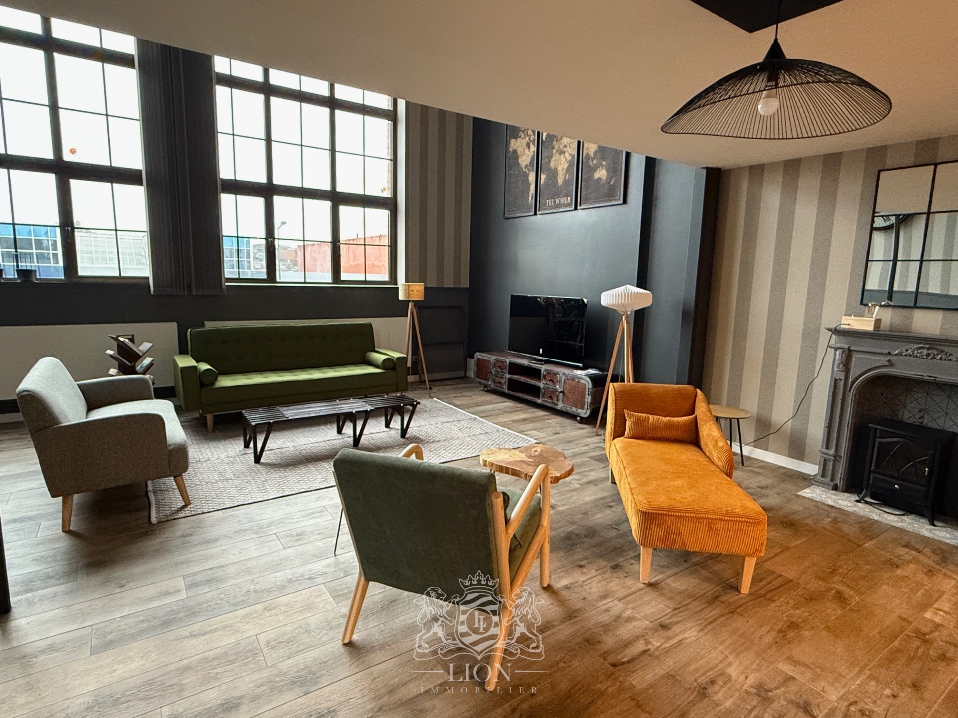 Amqi roubaix loft d exception meuble avec parking Photo 3 - Le Lion Immobilier