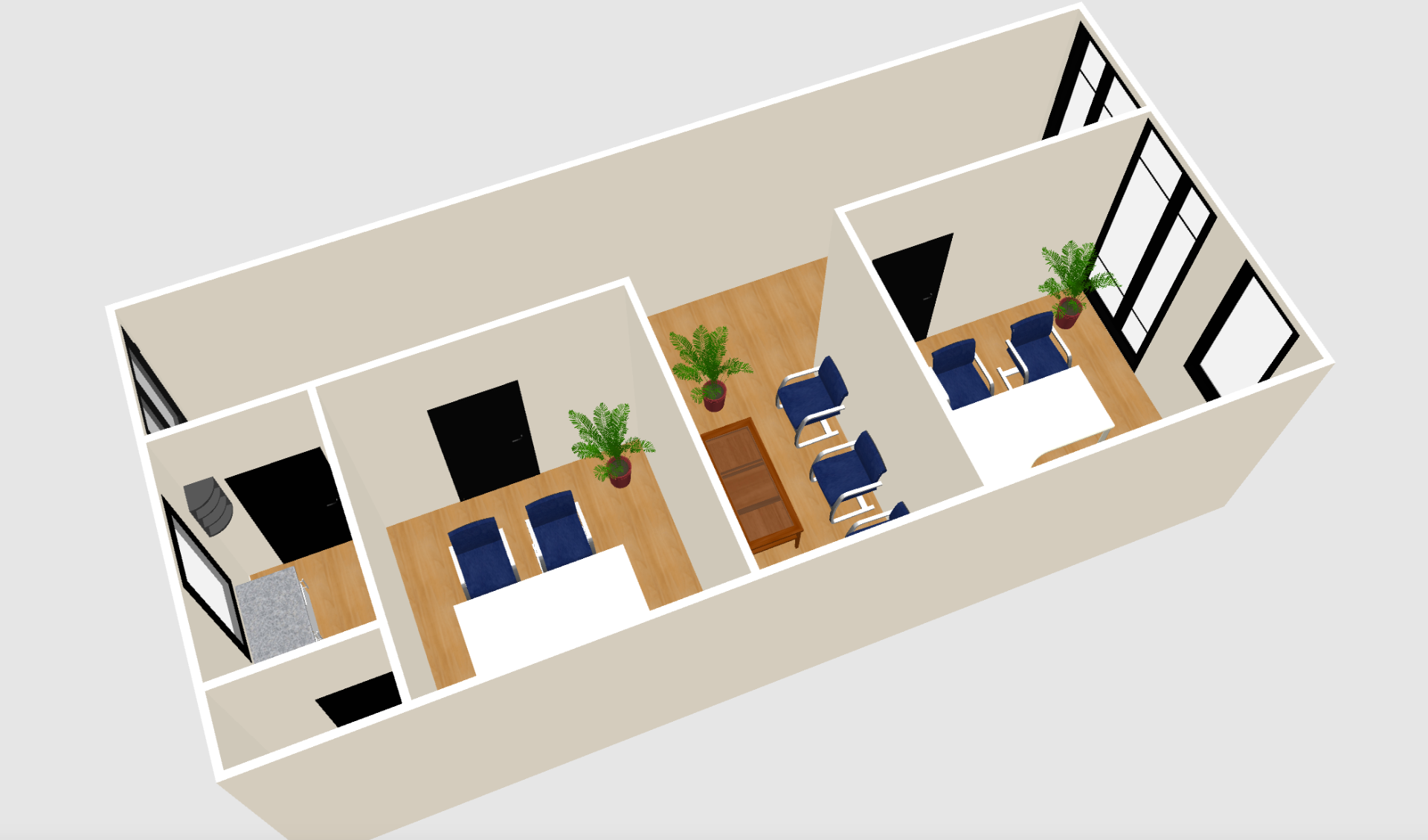 Local commercial 47 m avec parking Photo 4 - Le Lion Immobilier