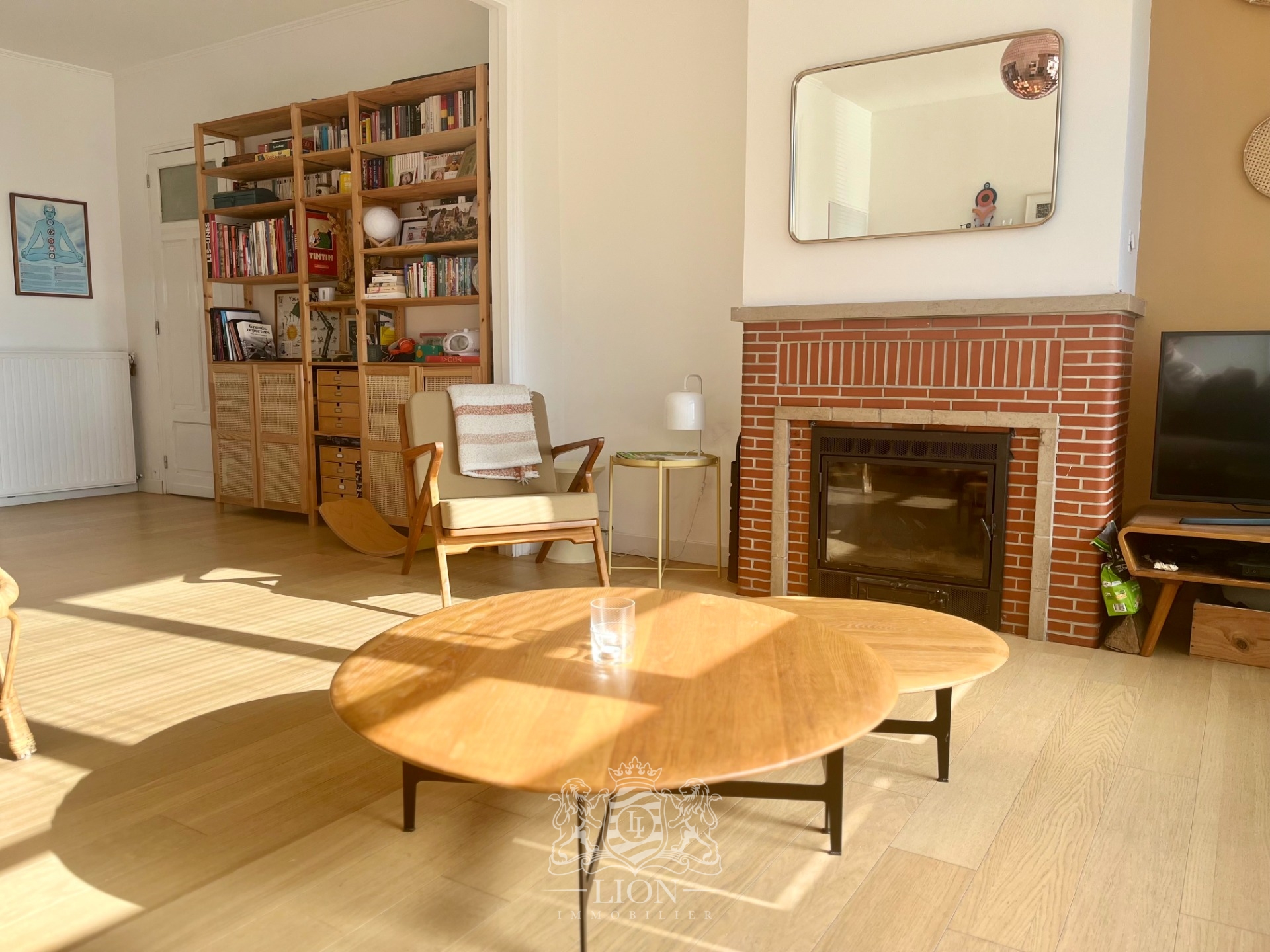 Maison semi individuelle flamande renovee par un architecte Photo 3 - Le Lion Immobilier