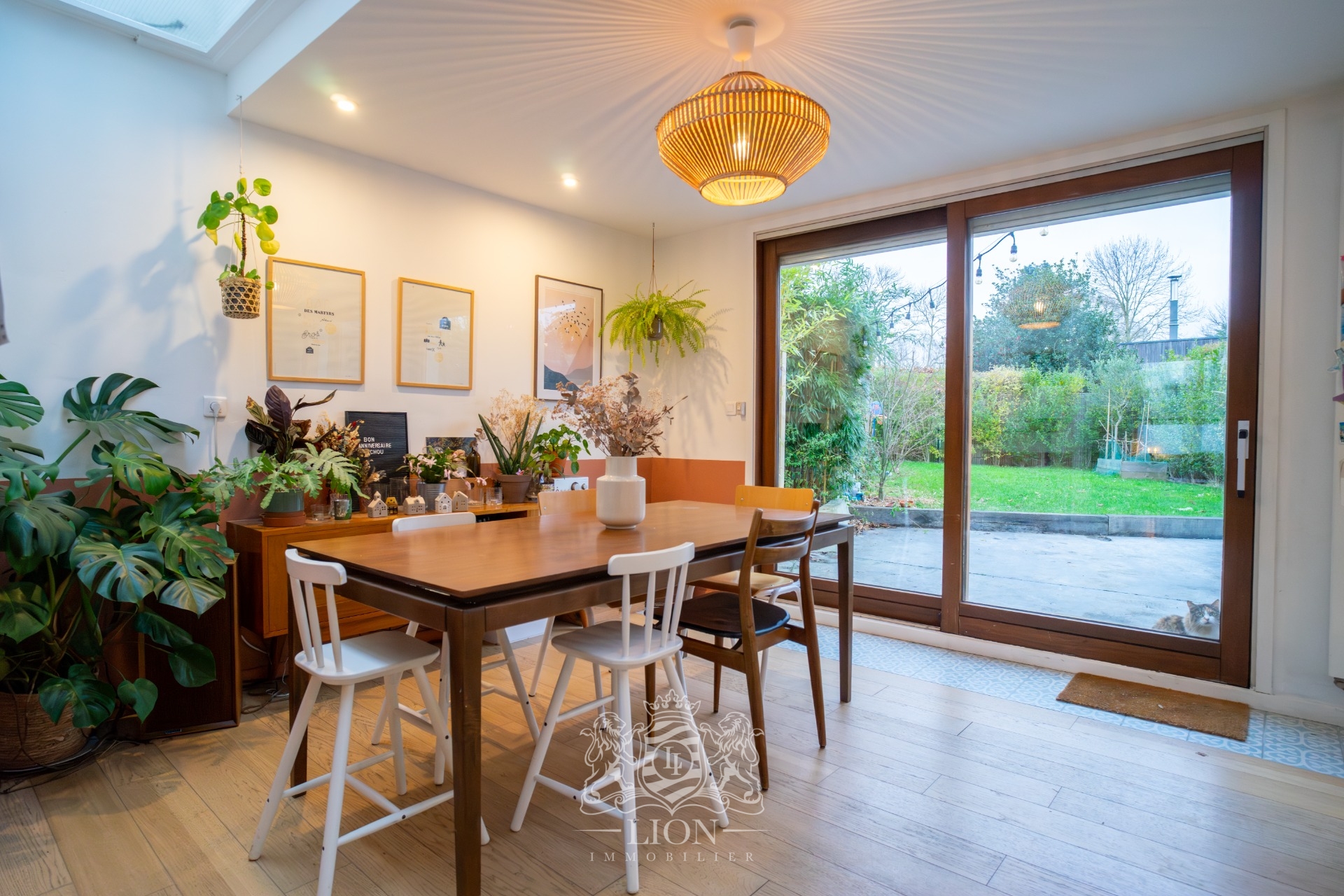 Maison semi individuelle flamande renovee par un architecte Photo 4 - Le Lion Immobilier