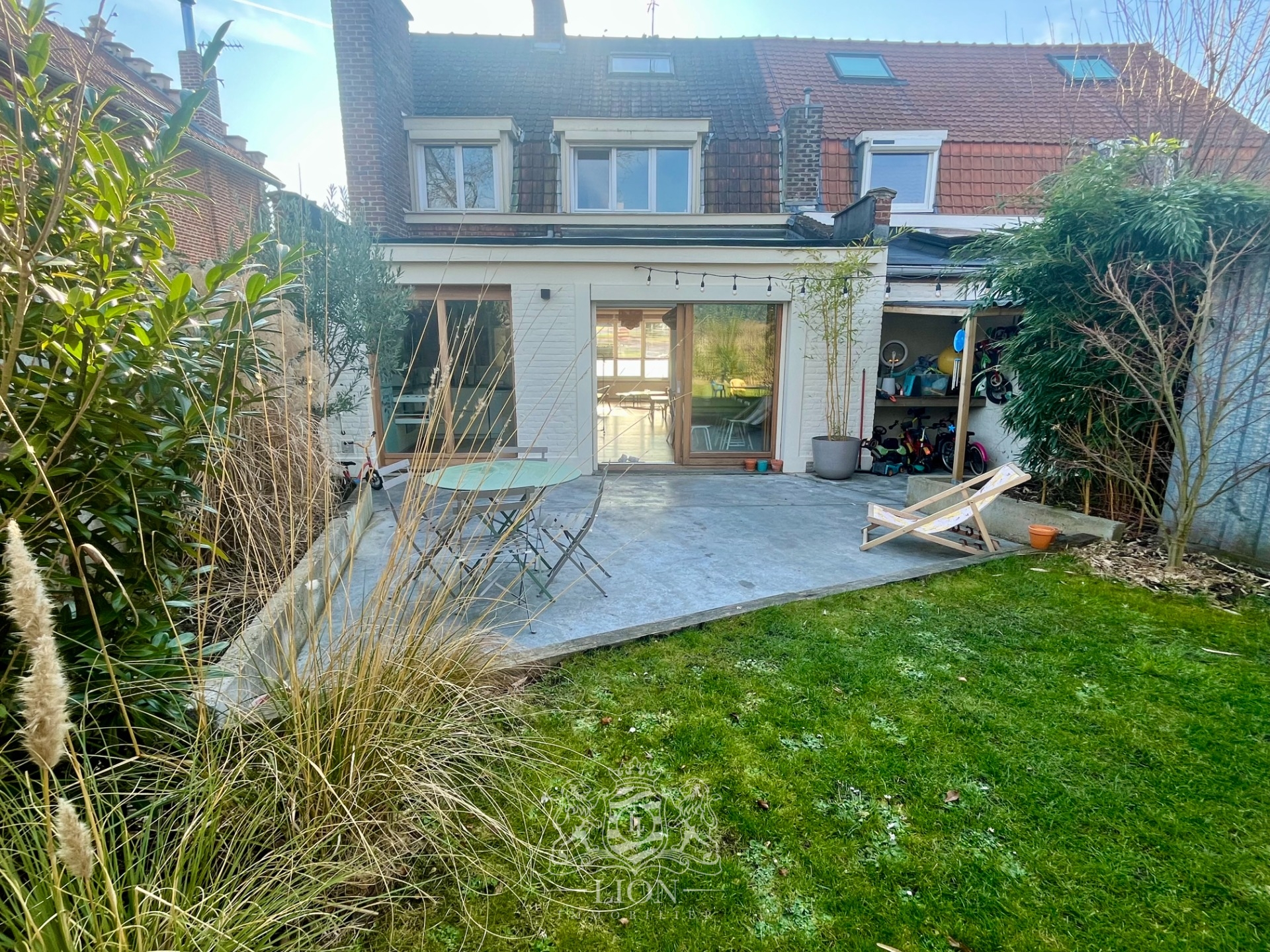 Maison semi individuelle flamande renovee par un architecte Photo 7 - Le Lion Immobilier