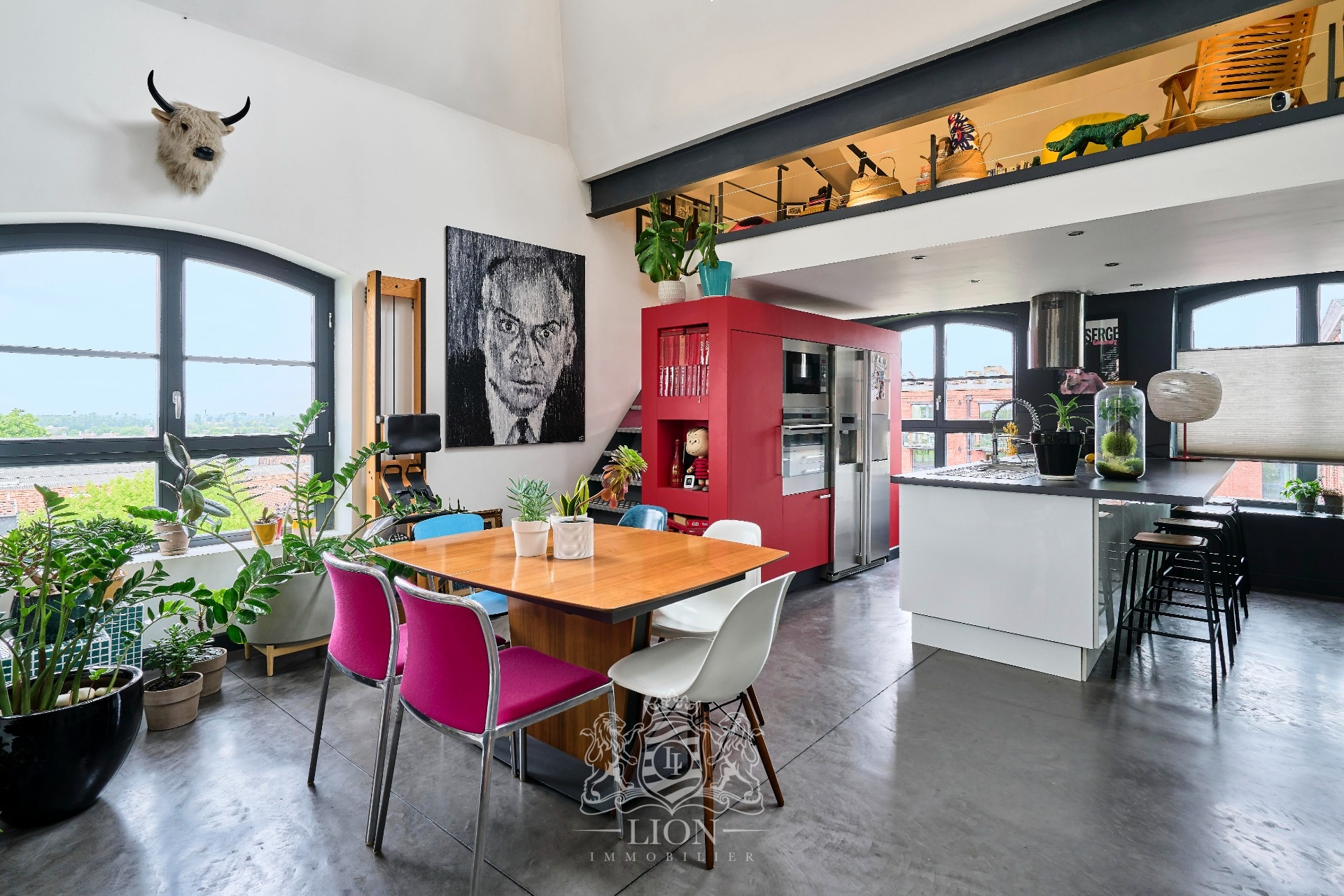 Loft en dernier etage avec terrasse Photo 2 - Le Lion Immobilier