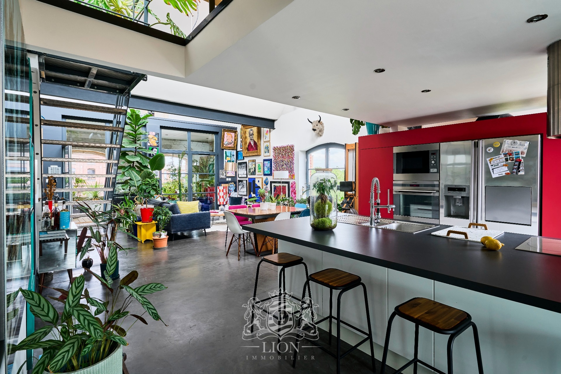 Loft en dernier etage avec terrasse Photo 5 - Le Lion Immobilier